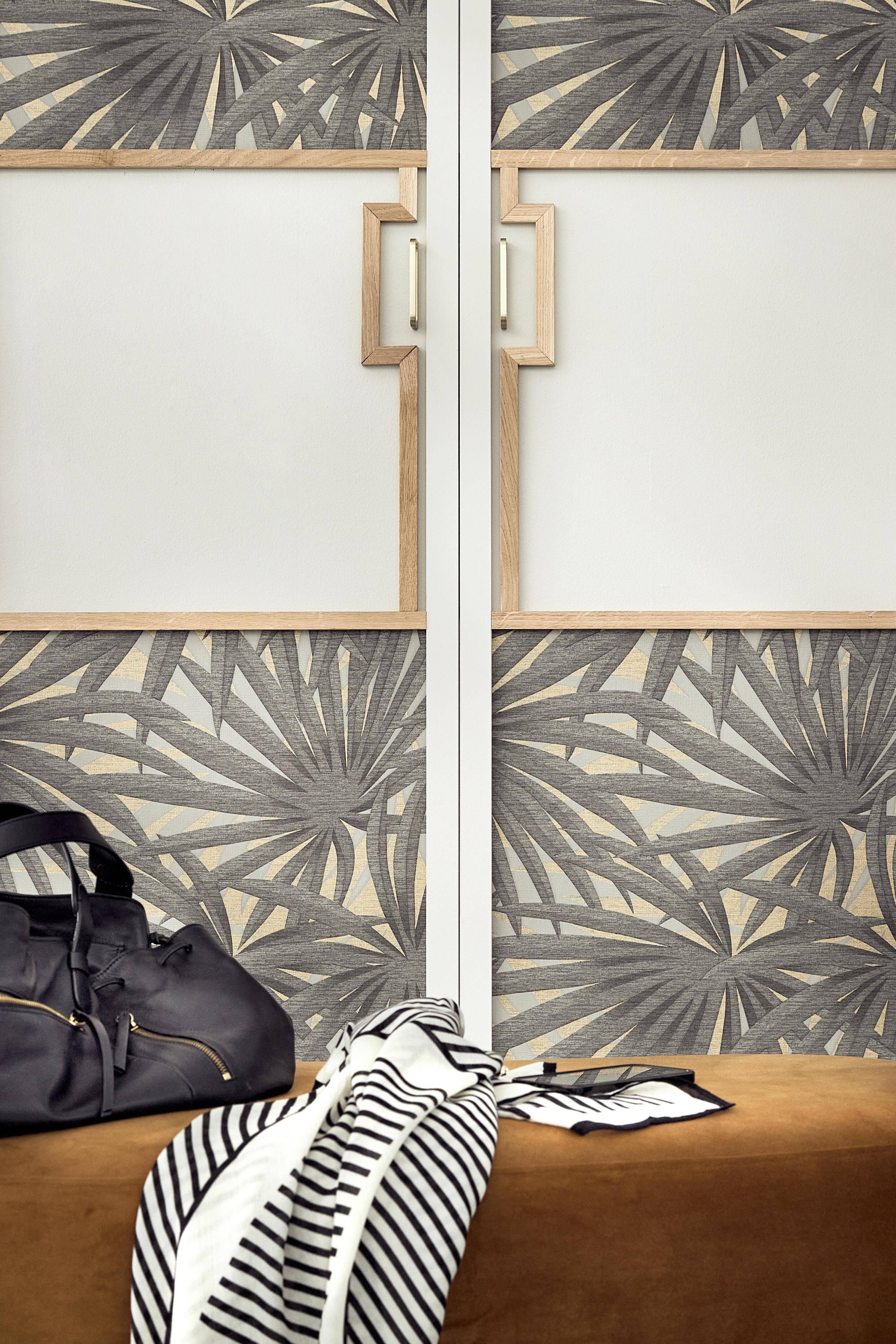 Poignée de meuble Fine, zinc doré mat, entraxe 90 mm - 7