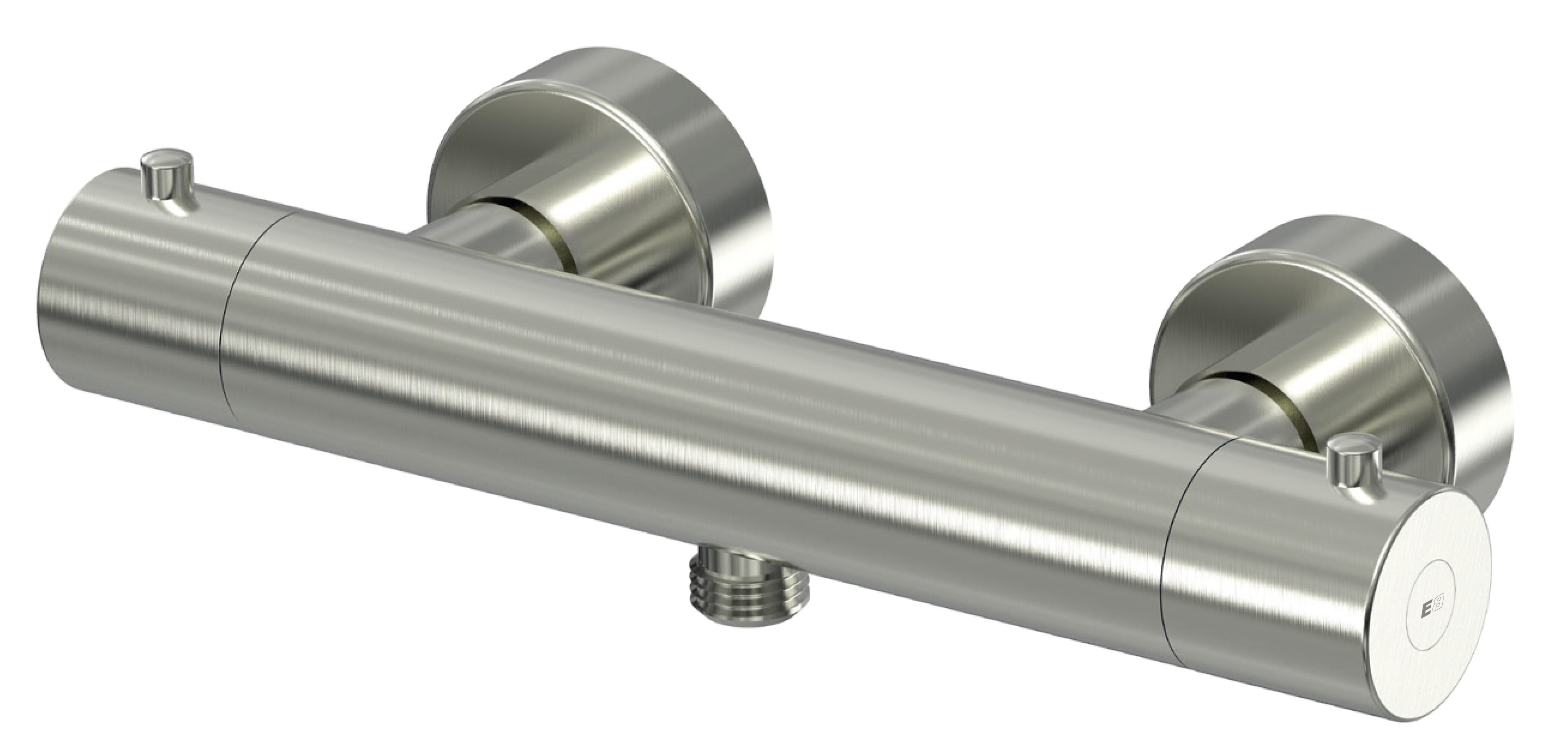 Grifo ducha termostático essebagno envol níquel