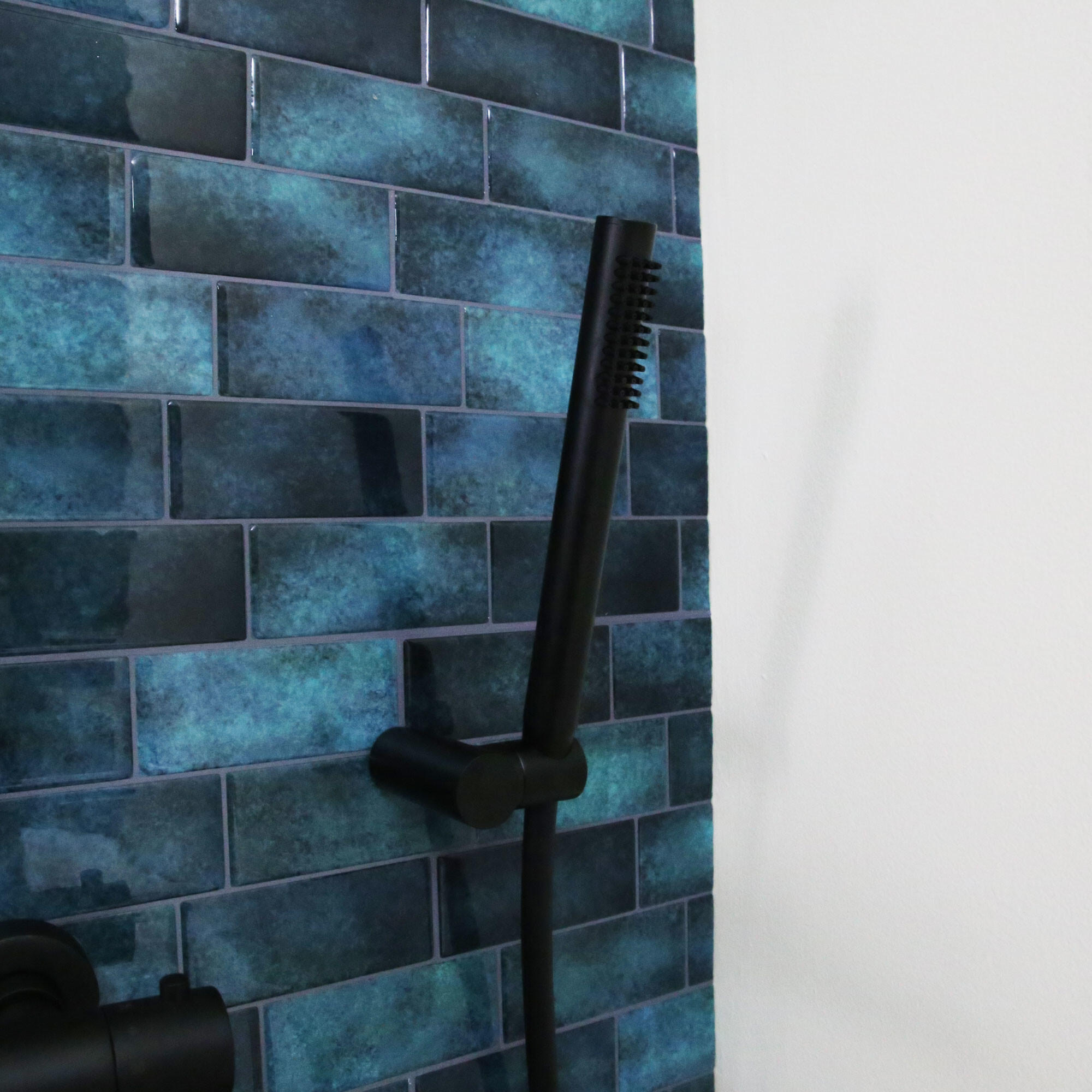 Moen S176EPBL Cabezal De Función única Eco-Performance Con Tecnología De Ducha De Lluvia De Inmersión, 7 Pulgadas, Negro Mate