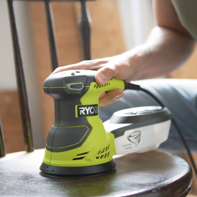 Ponceuse excentrique filaire RYOBI Ros300j, 300 W