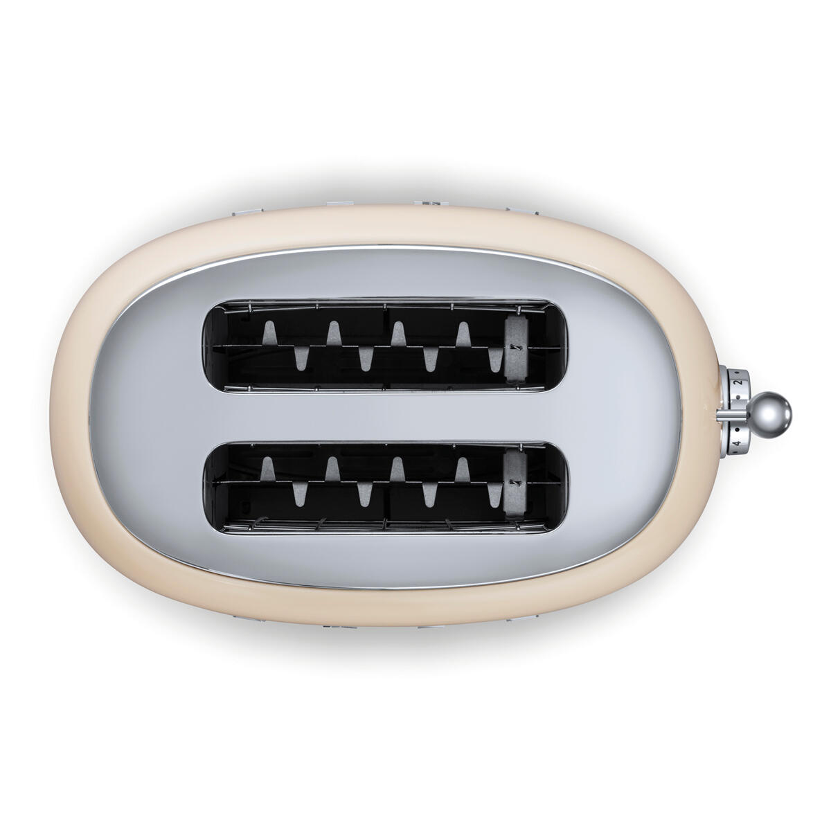 Grille-pain 2 tranches Année 50, Crème - 4