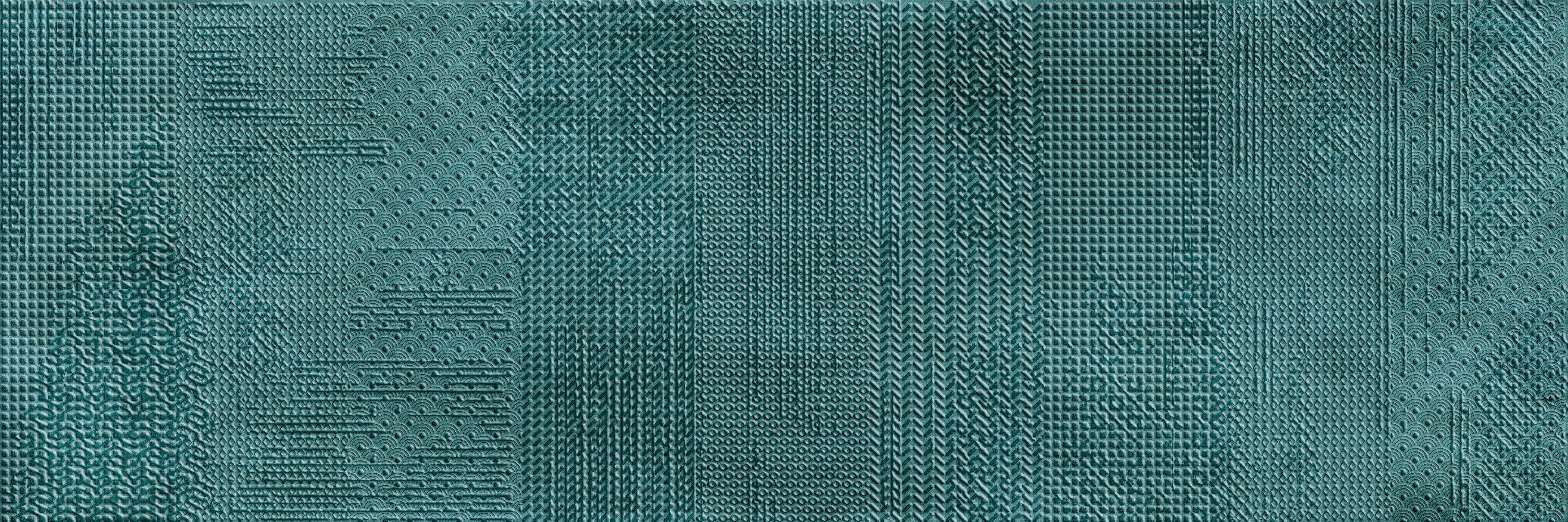 Dekor Harmony Blue Lamiera 30x90 Ceramstic