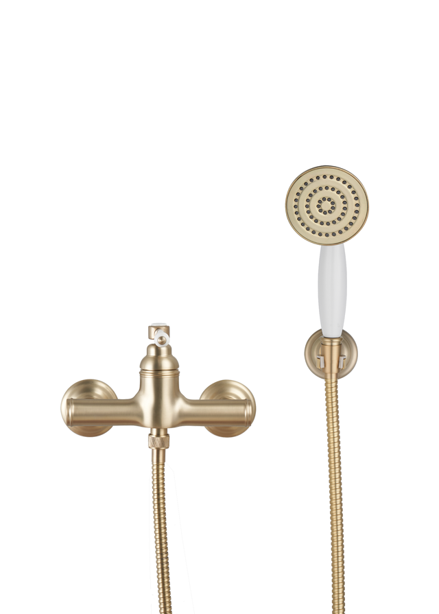 Torneira de duche dourado 21,4x7,5x12,9 cm Sensea Charm