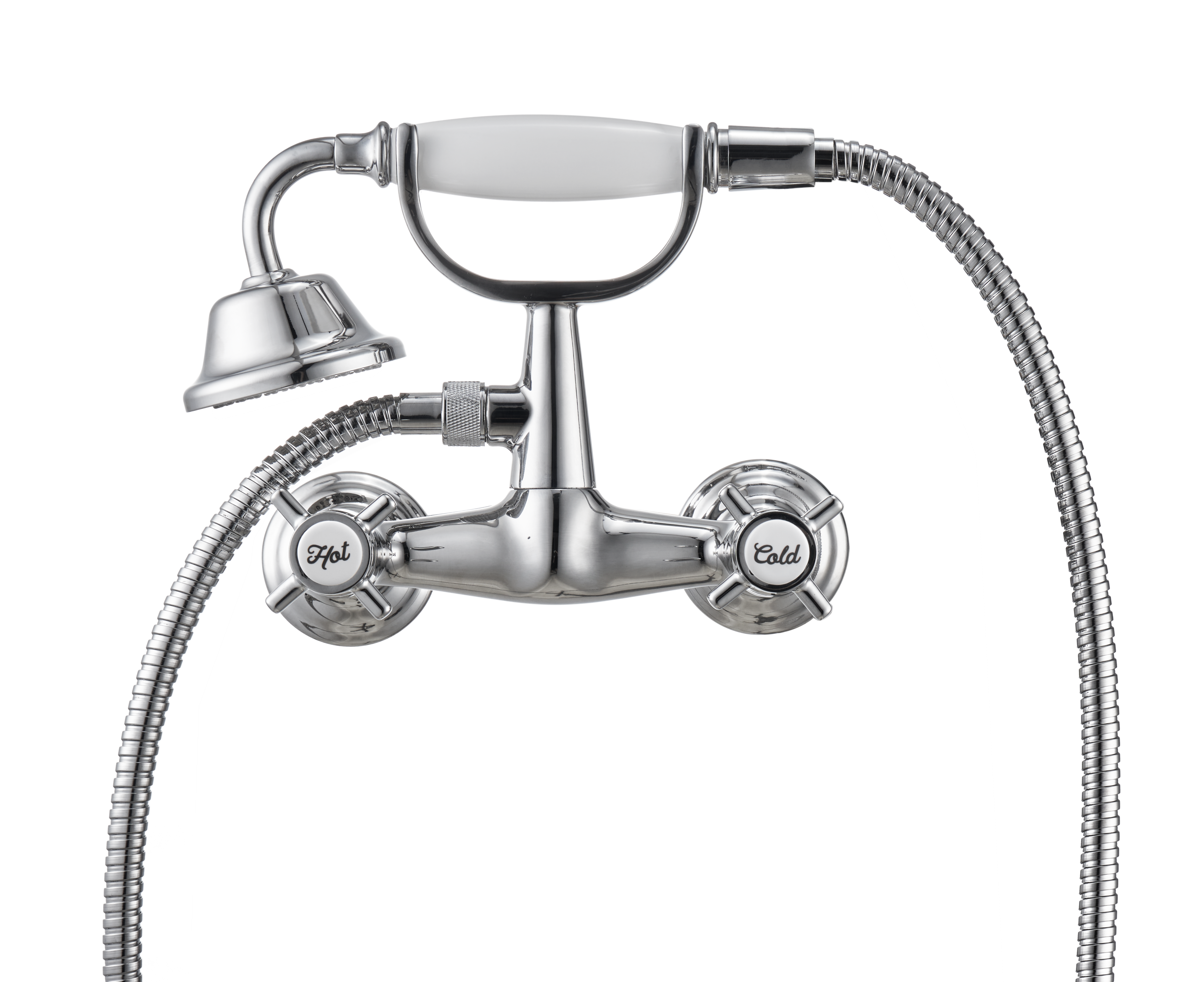 Grifo de ducha bimando SENSEA Mauna cromo brillo Latón - 12