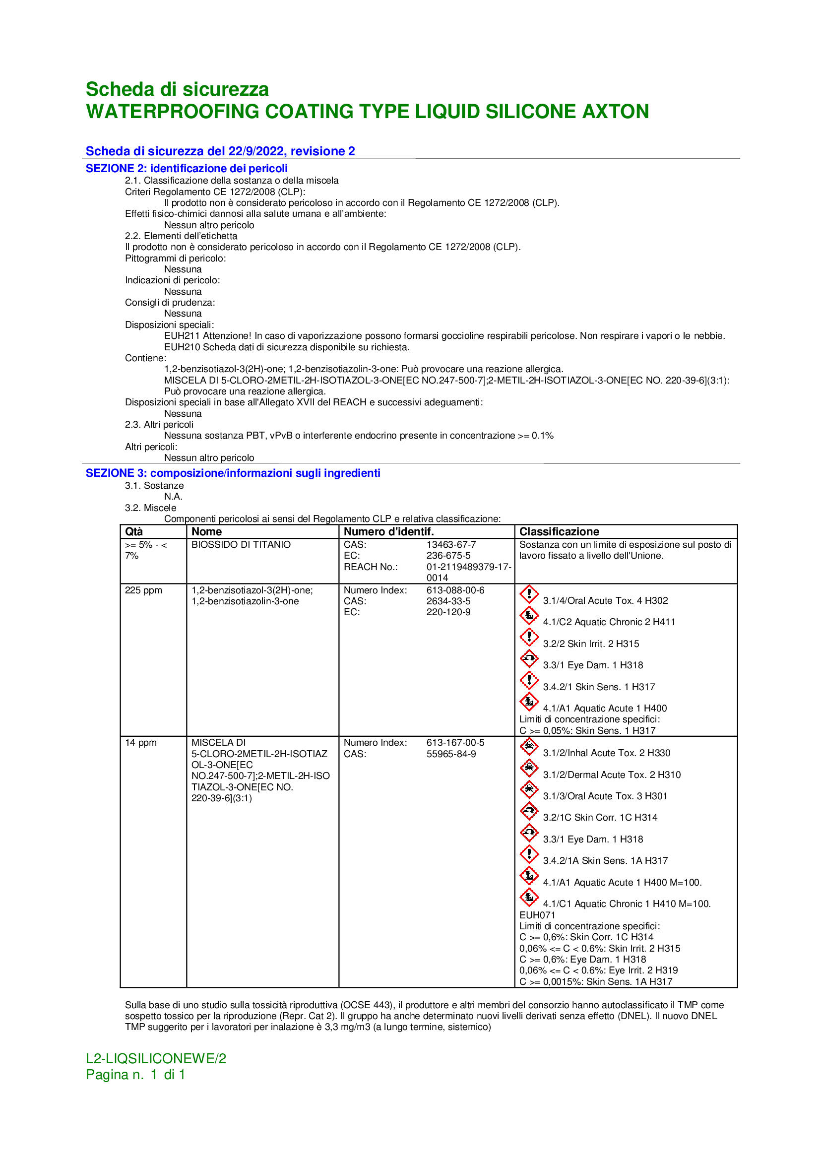 Vernice impermeabilizzante AXTON terracotta - 8