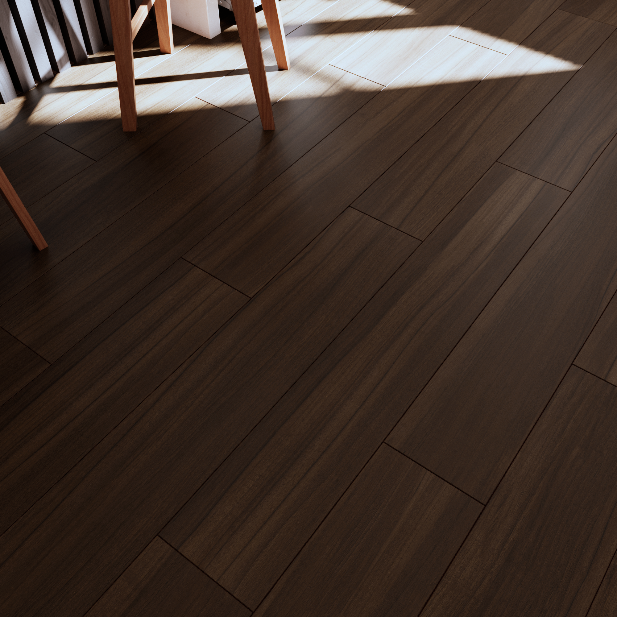 Piastrella da pavimento e rivestimento interno in gres porcellanato 20 x 120 cm rettificato smaltato marrone noce opaco Blush Walnut R9 traffico medio forte (pei 3/5) Sp. 9 mm 1.2 mq - 14