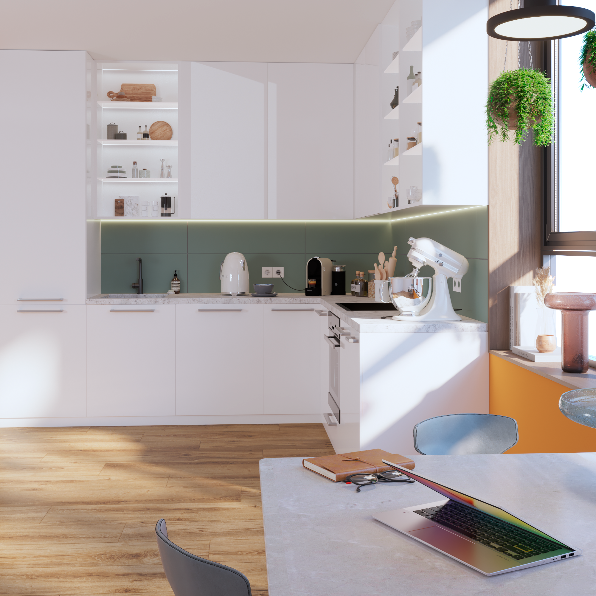 Panele podłogowe laminowane wodoodporne AC5 8 mm Artens Eildon 2 XL - 5