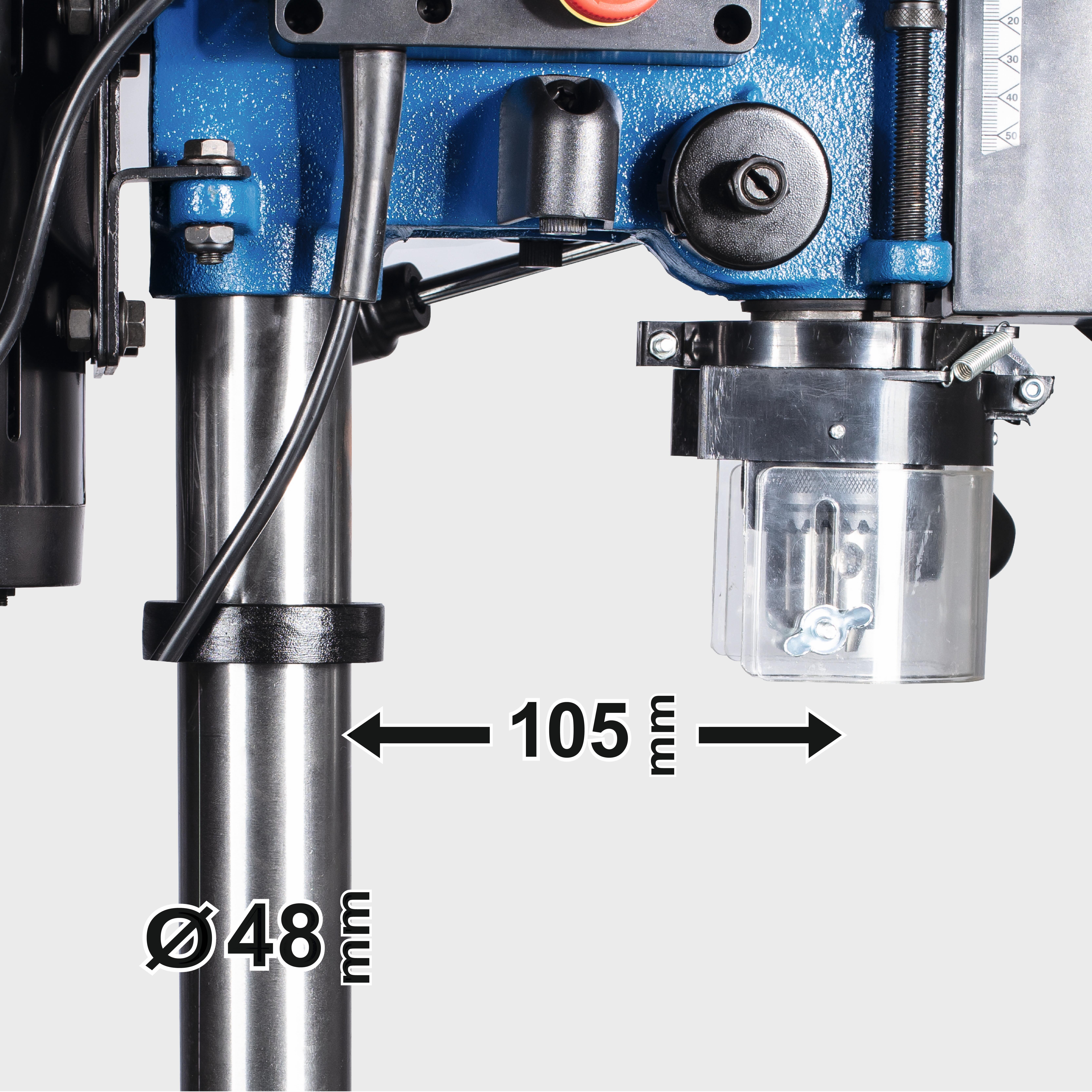Perceuse à colonne SCHEPPACH Dp16sl, 550 W - 3