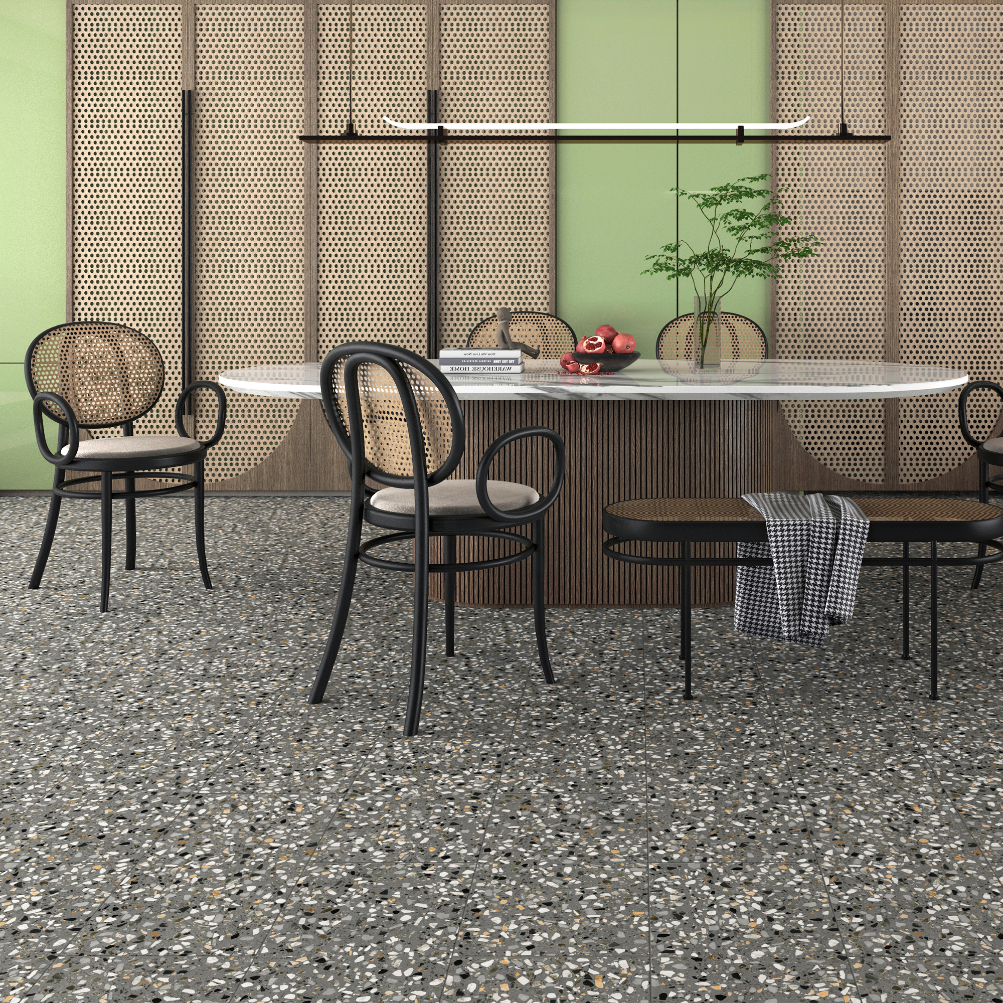 Pavimento vinílico PVC click flutuante Allora forte Artens 4 mm BL000 - 12