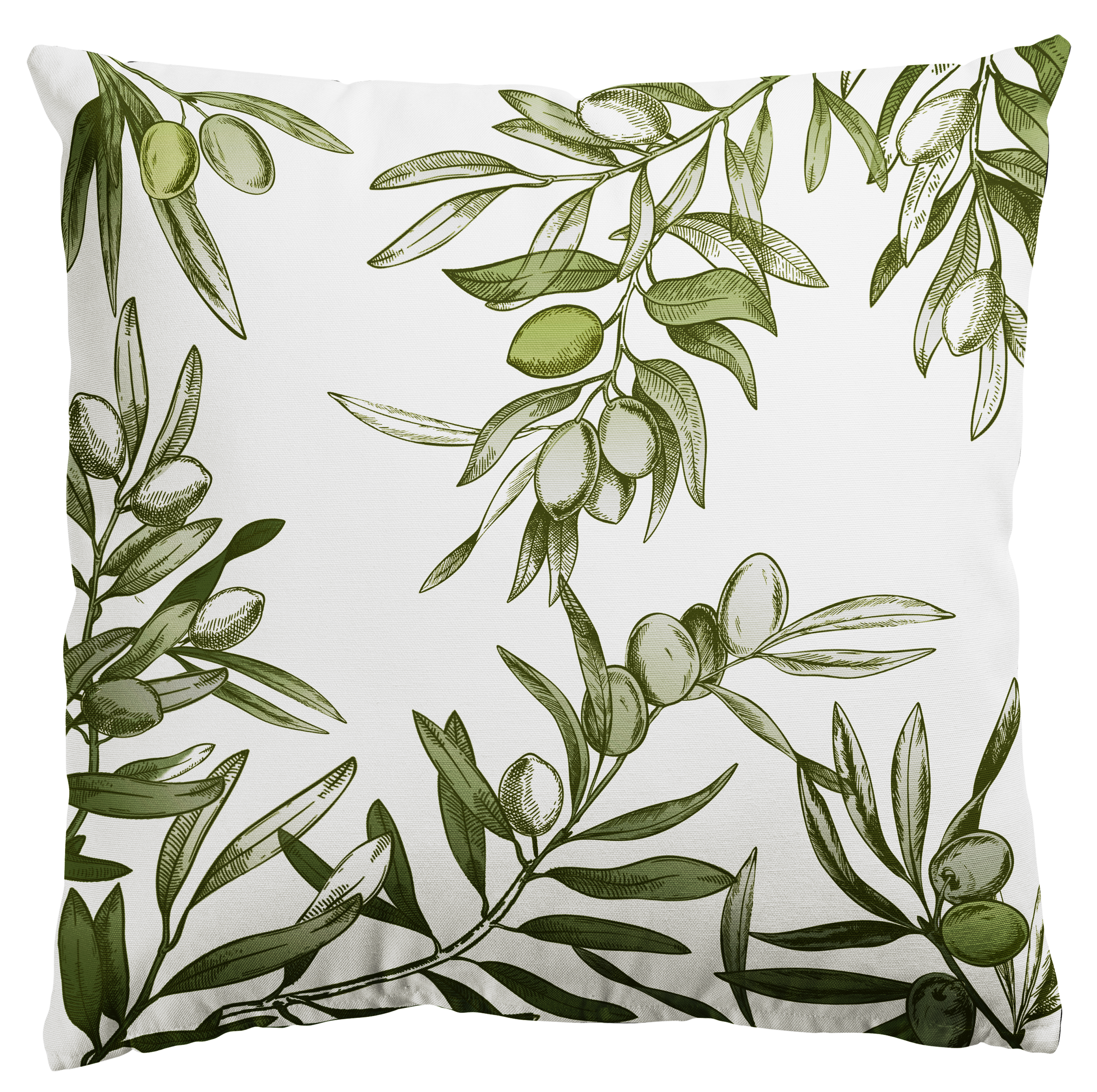 Poszewka na poduszkę Premium Olive zielona 43 x 43 cm