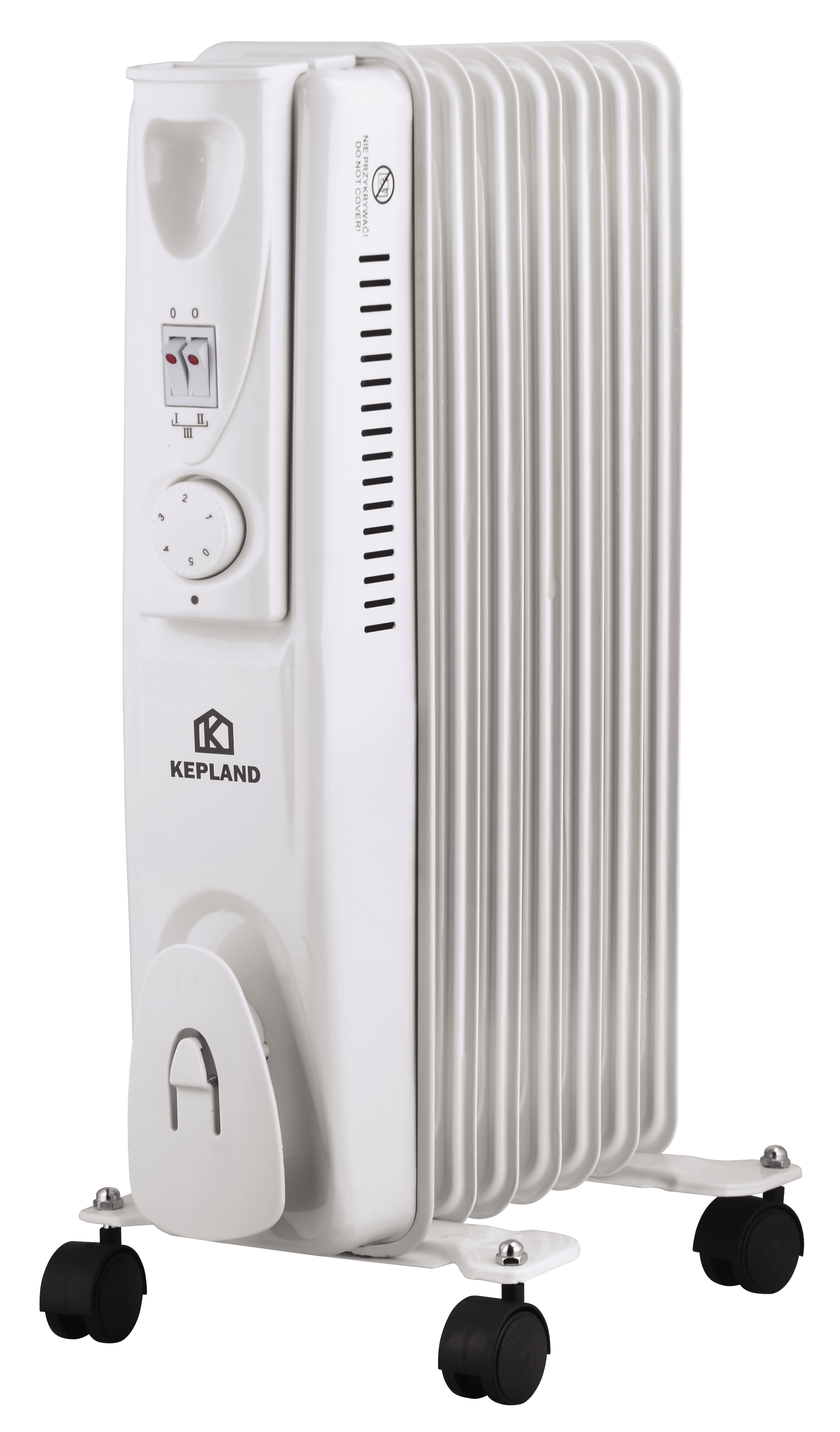Grzejnik olejowy 1500 W Biały KEPLAND