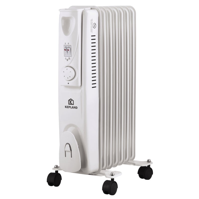 Grzejnik olejowy 1500 W Biały KEPLAND