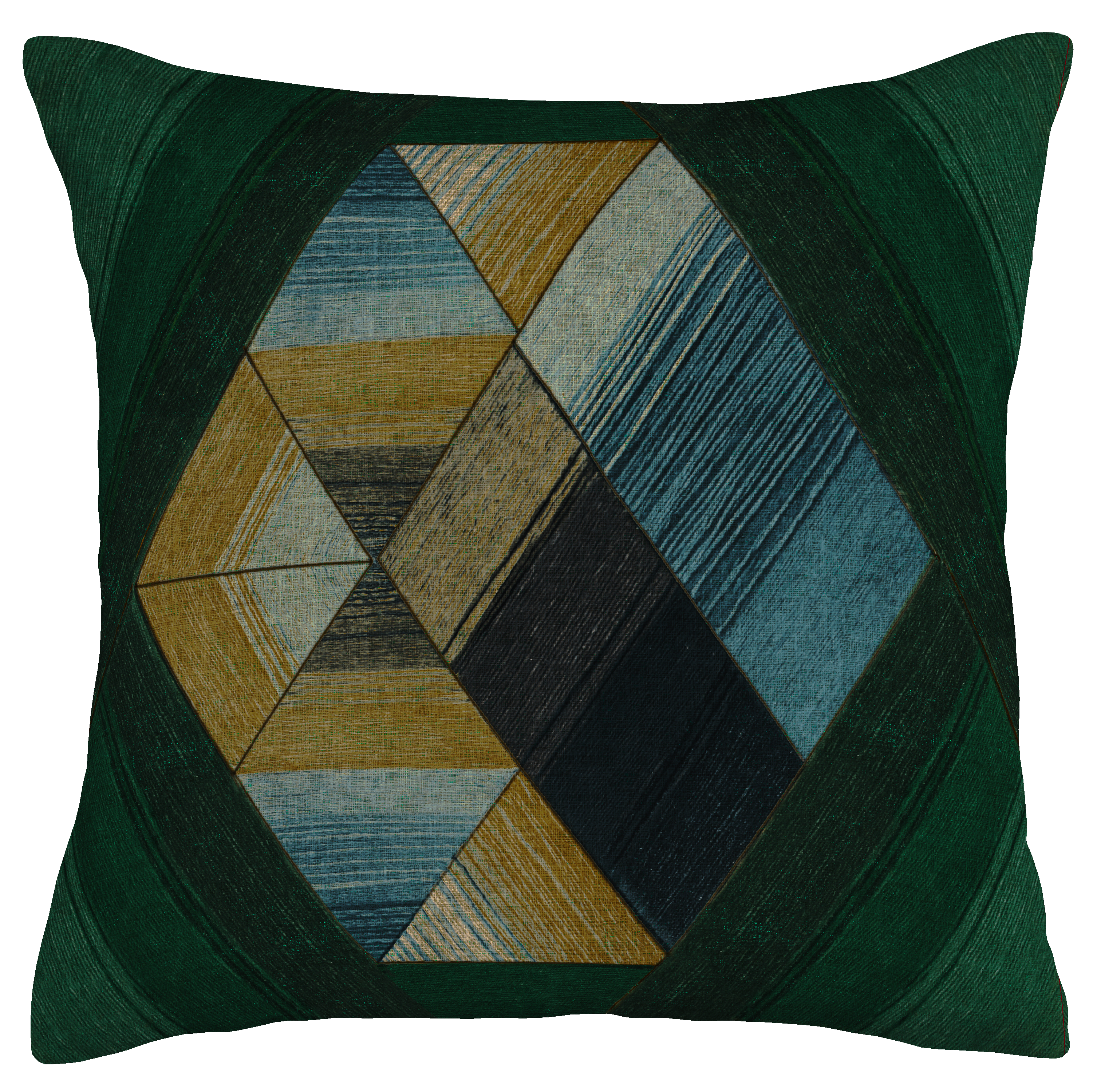 Poszewka na poduszkę Velvet Luz zielona 43 x 43 cm