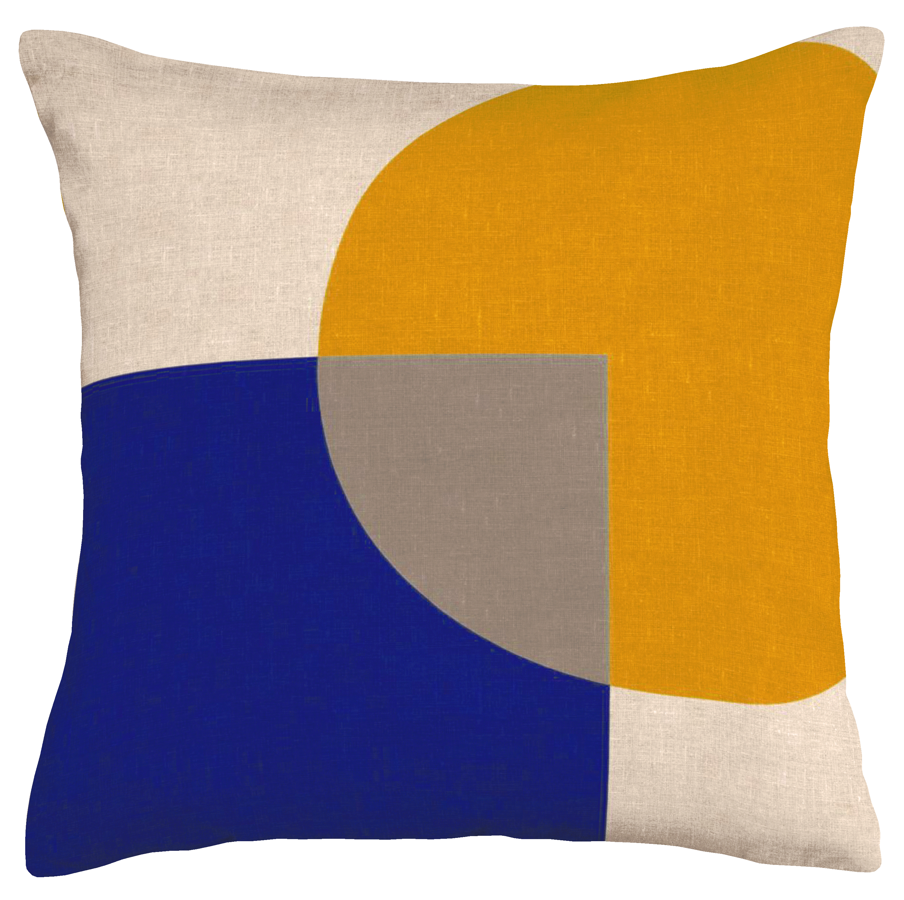 Poszewka na poduszkę Velvet Altea żółta 43 x 43 cm