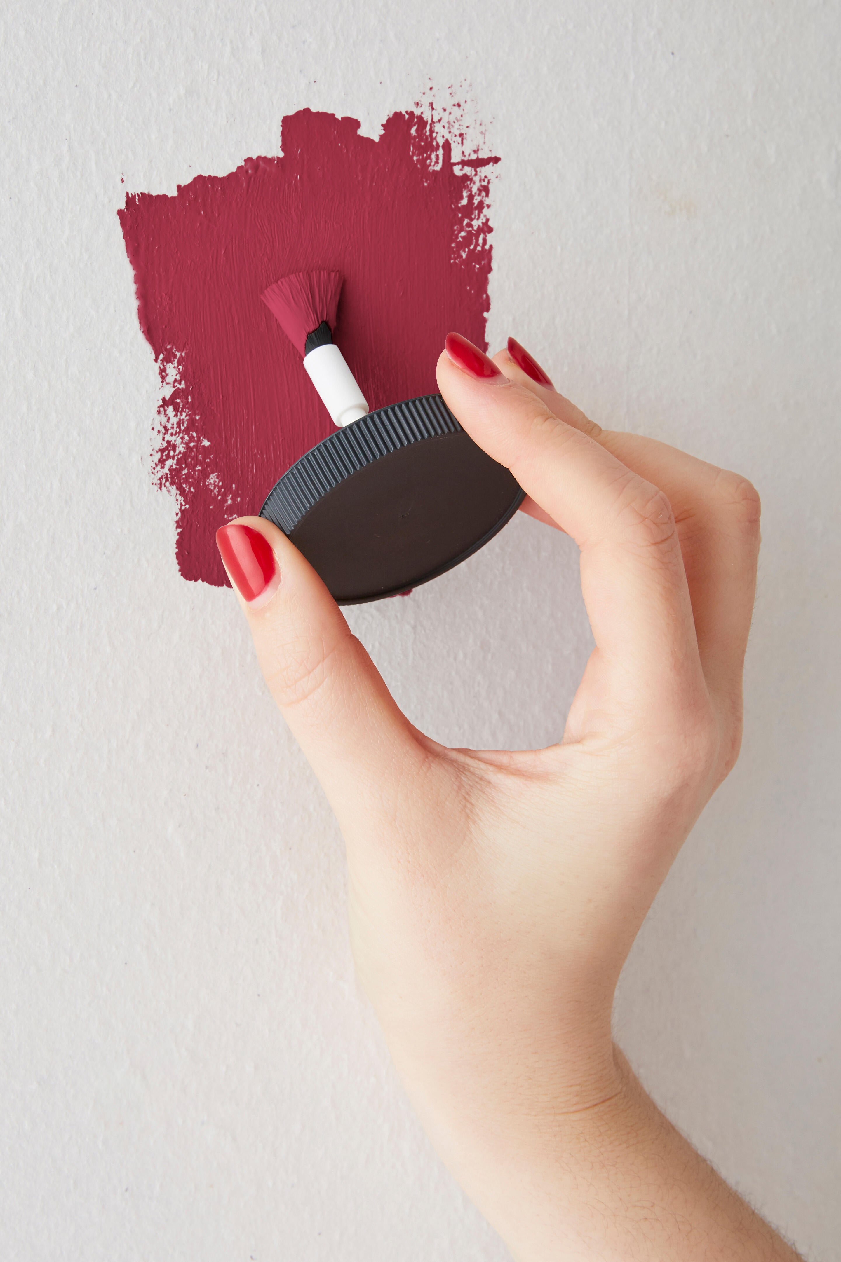 Tester de pintura Biobase LUXENS color litchi 2 mate 75ml para paredes y techos - 4
