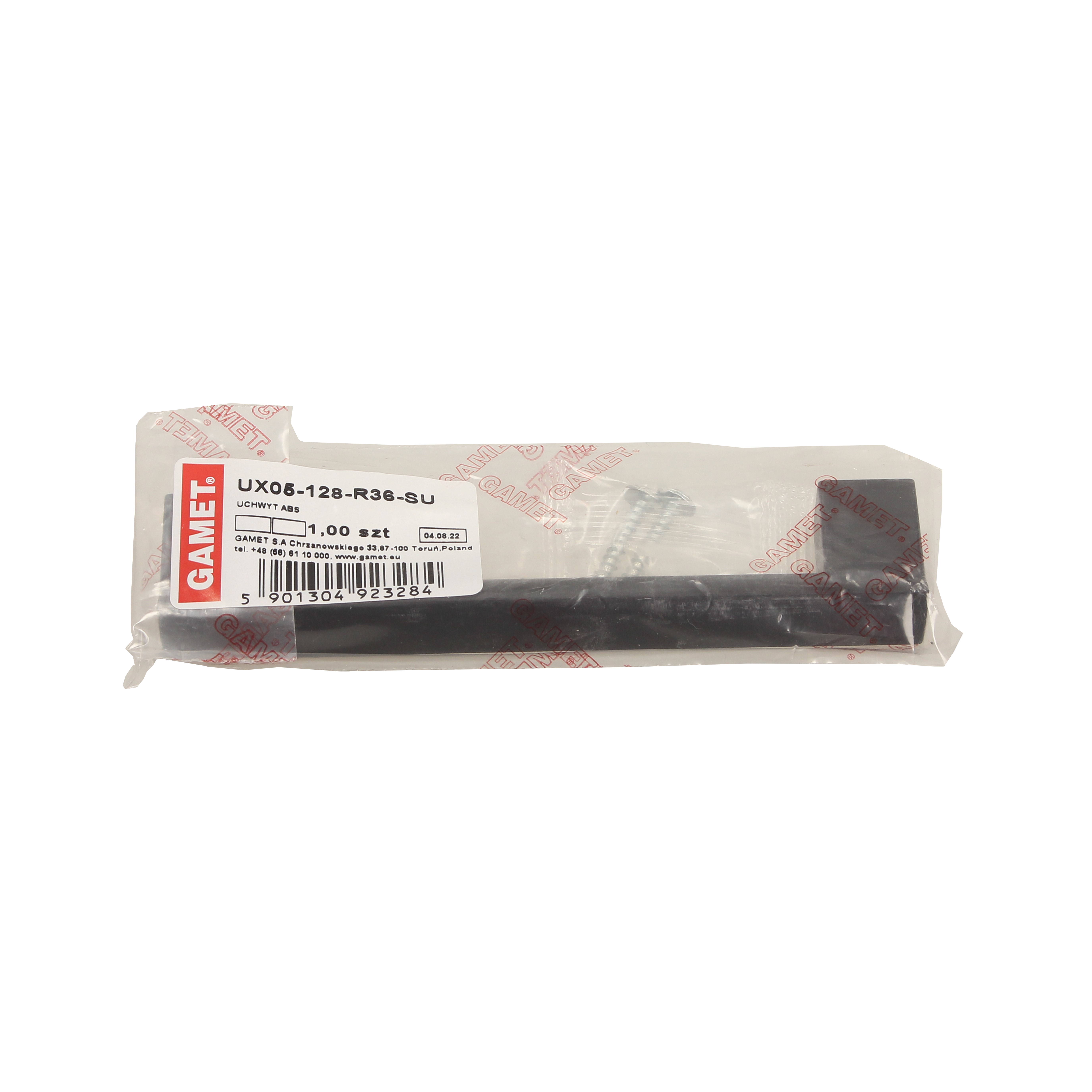 Uchwyt meblowy UX05 128 mm czarny - 2