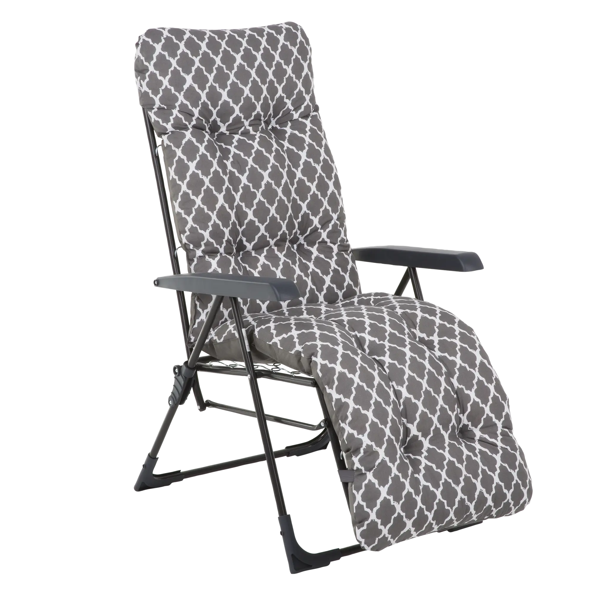 Fotel ogrodowy Malaga Plus składany antracytowy Patio