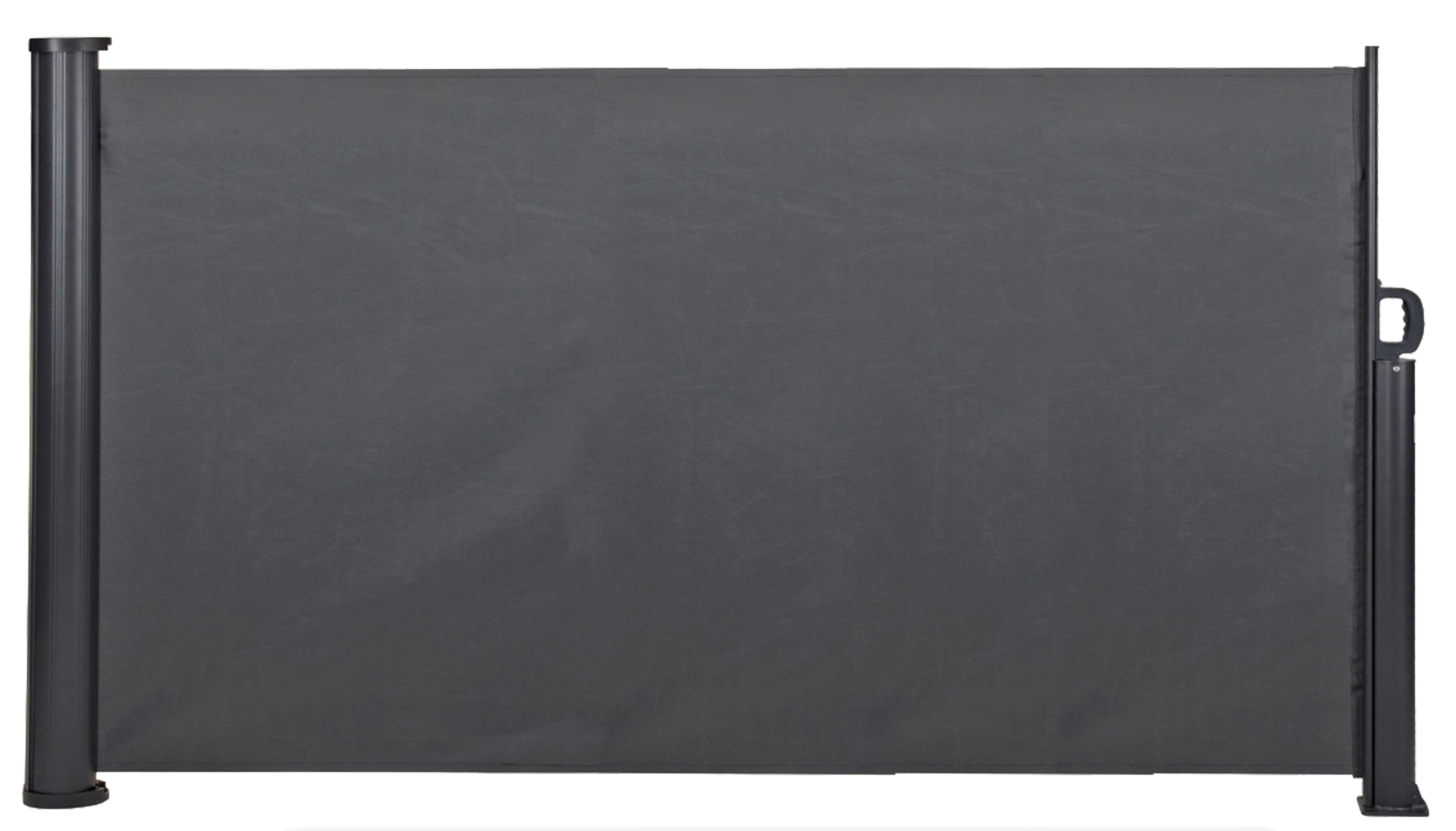 Markiza boczna na taras czarna 3x1.6 m