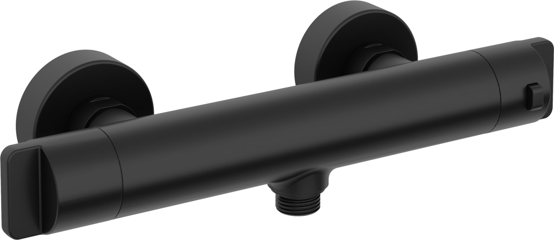 Bateria prysznicowa termostatyczna czarna Celjo Deante