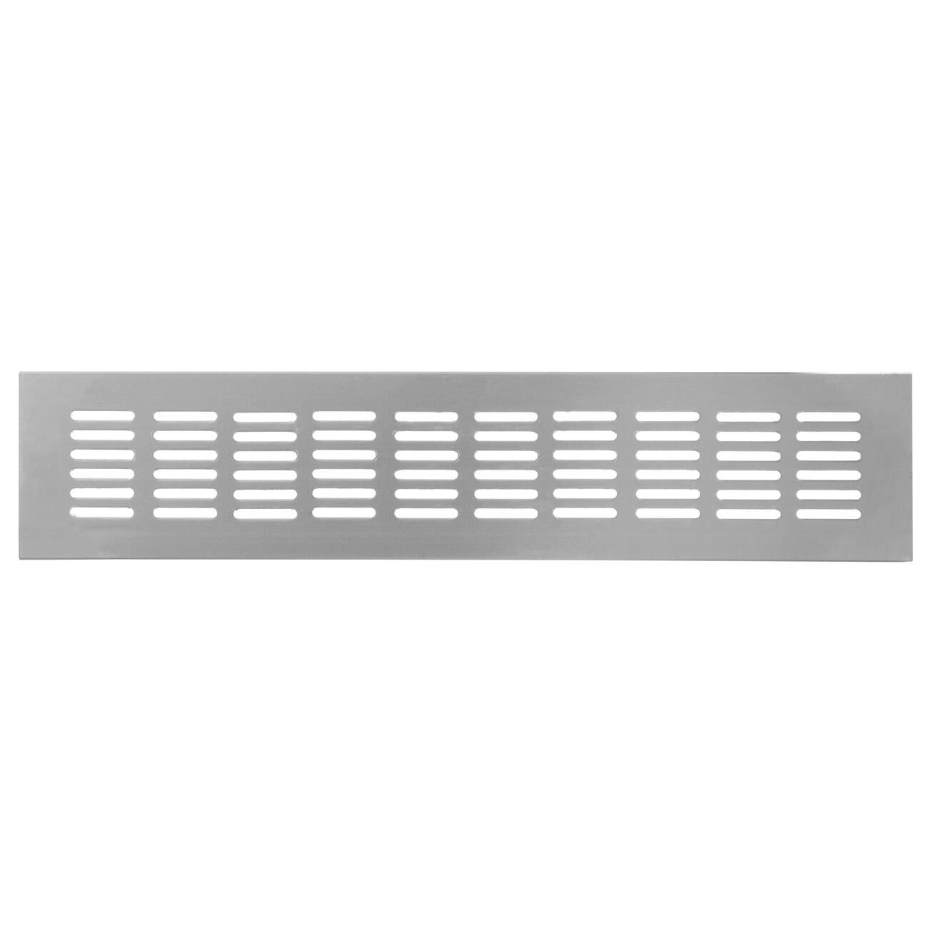 Griglia di aerazione in alluminio forma rettangolare L 24.8 x H 6 cm ...