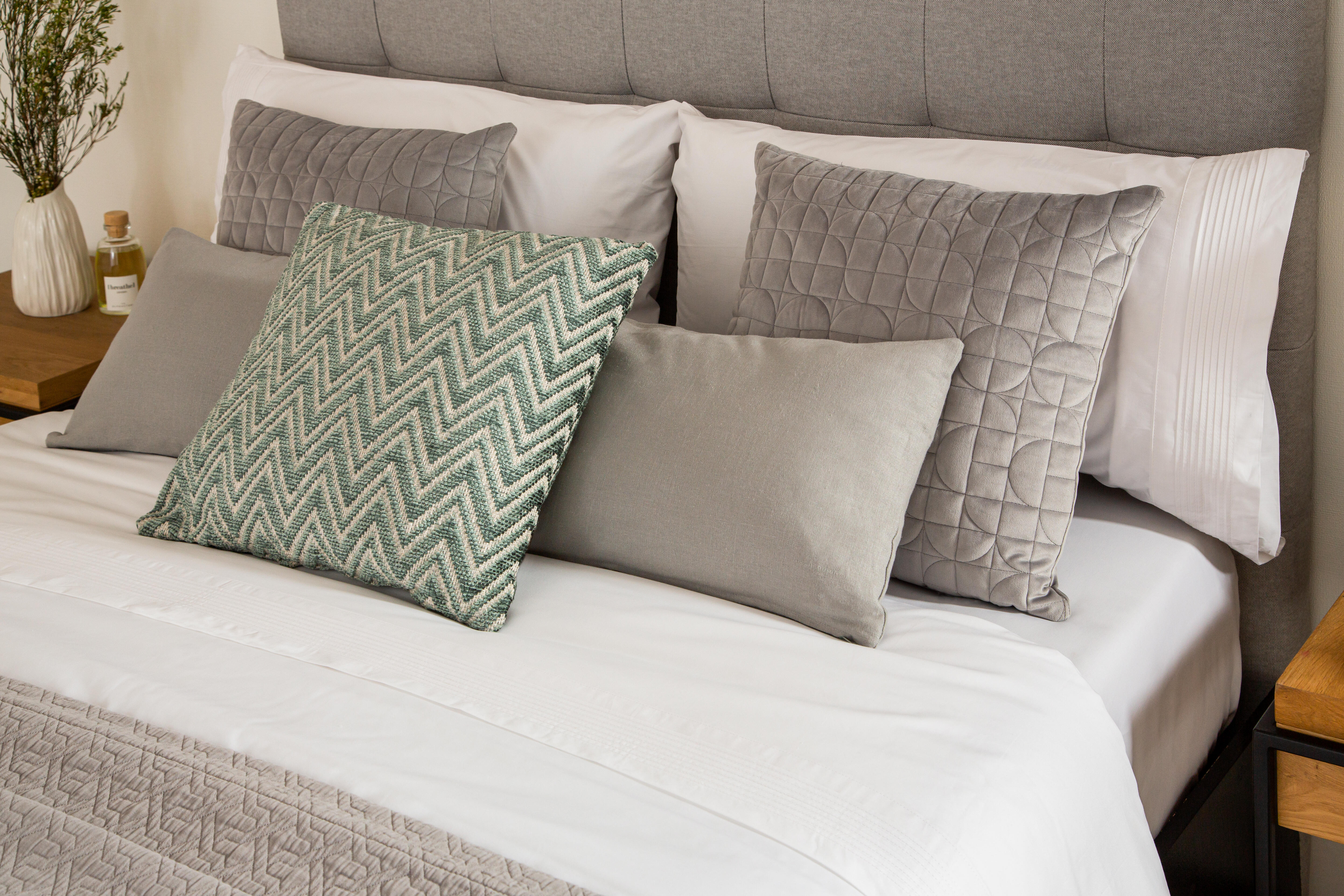 Sábana encimera Crochet algodón percal 200 hilos blanco 230x270 para cama de 150 cm - 14