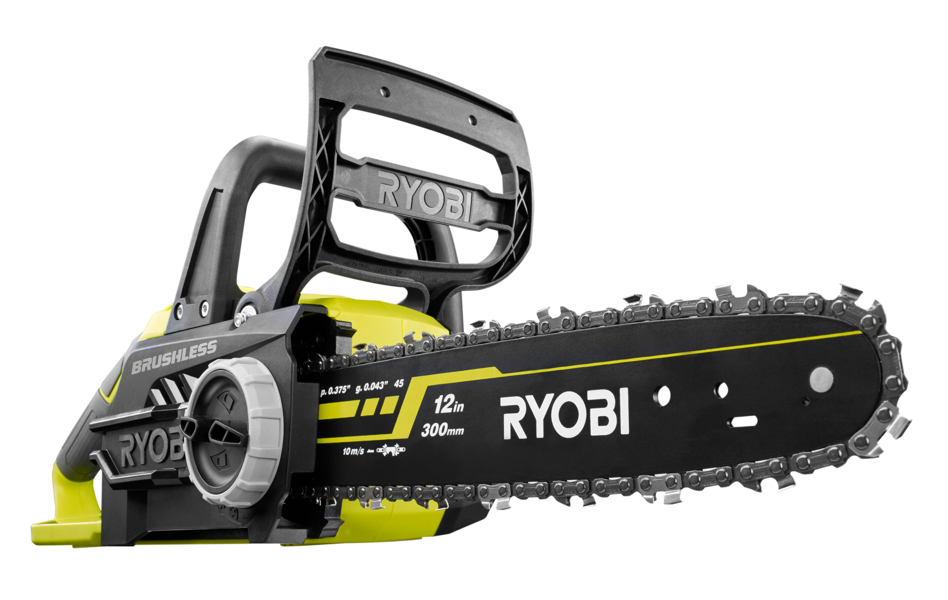 Motosega a batteria RYOBI ELET 18V barra da 30 cm, batteria non inclusa - 9