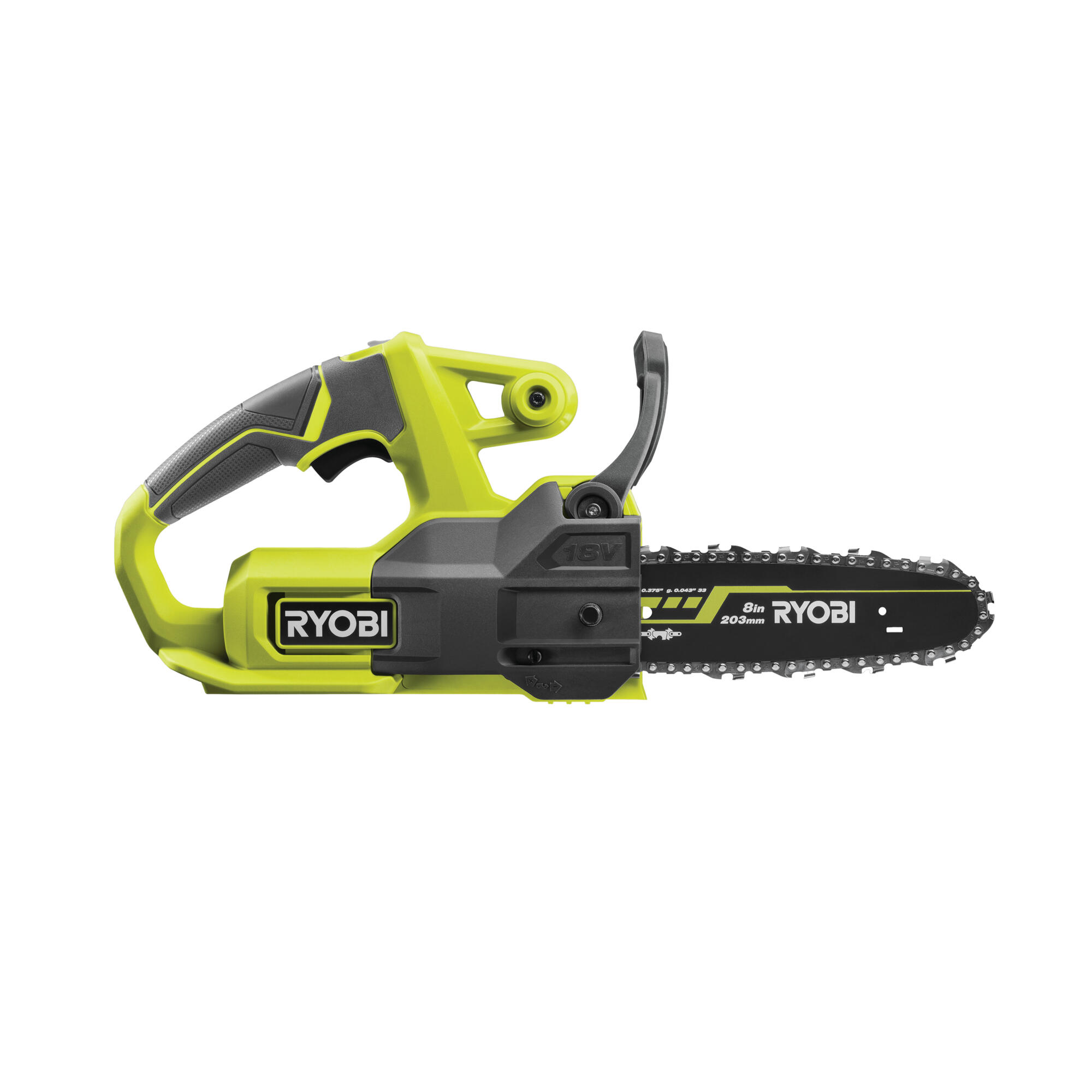 Motosega a batteria RYOBI compatta 18V barra da 20 cm, batteria non inclusa - 8