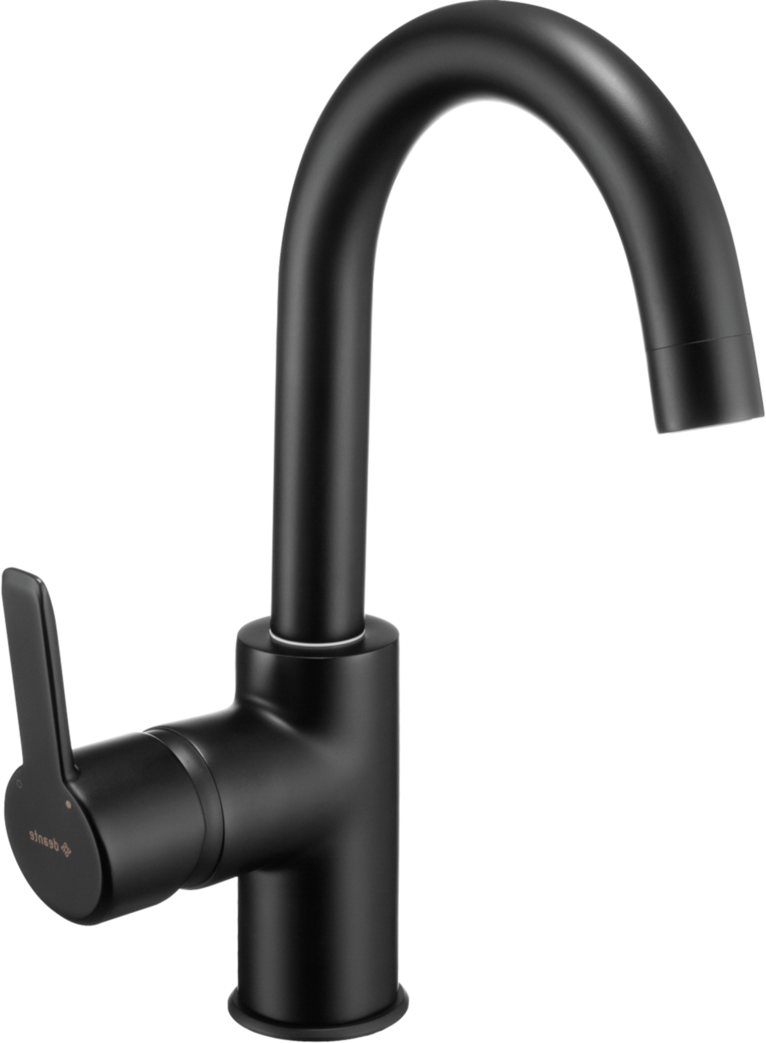 Bateria umywalkowa czarna 26.5 cm Cejlo Deante