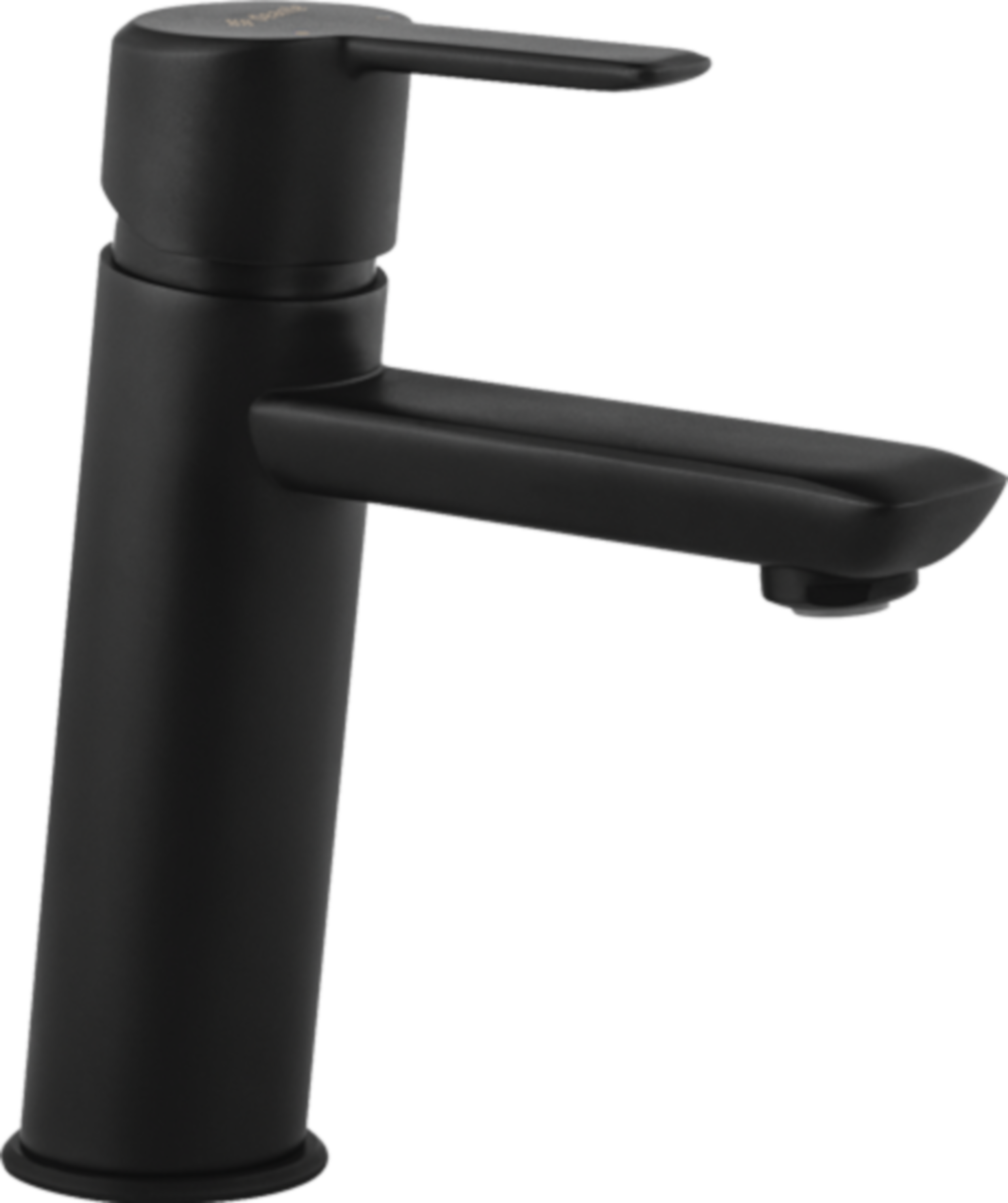 Bateria umywalkowa czarna 17.1 cm Cejlo Deante