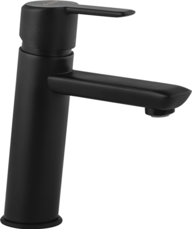 Bateria umywalkowa czarna 17.1 cm Cejlo Deante