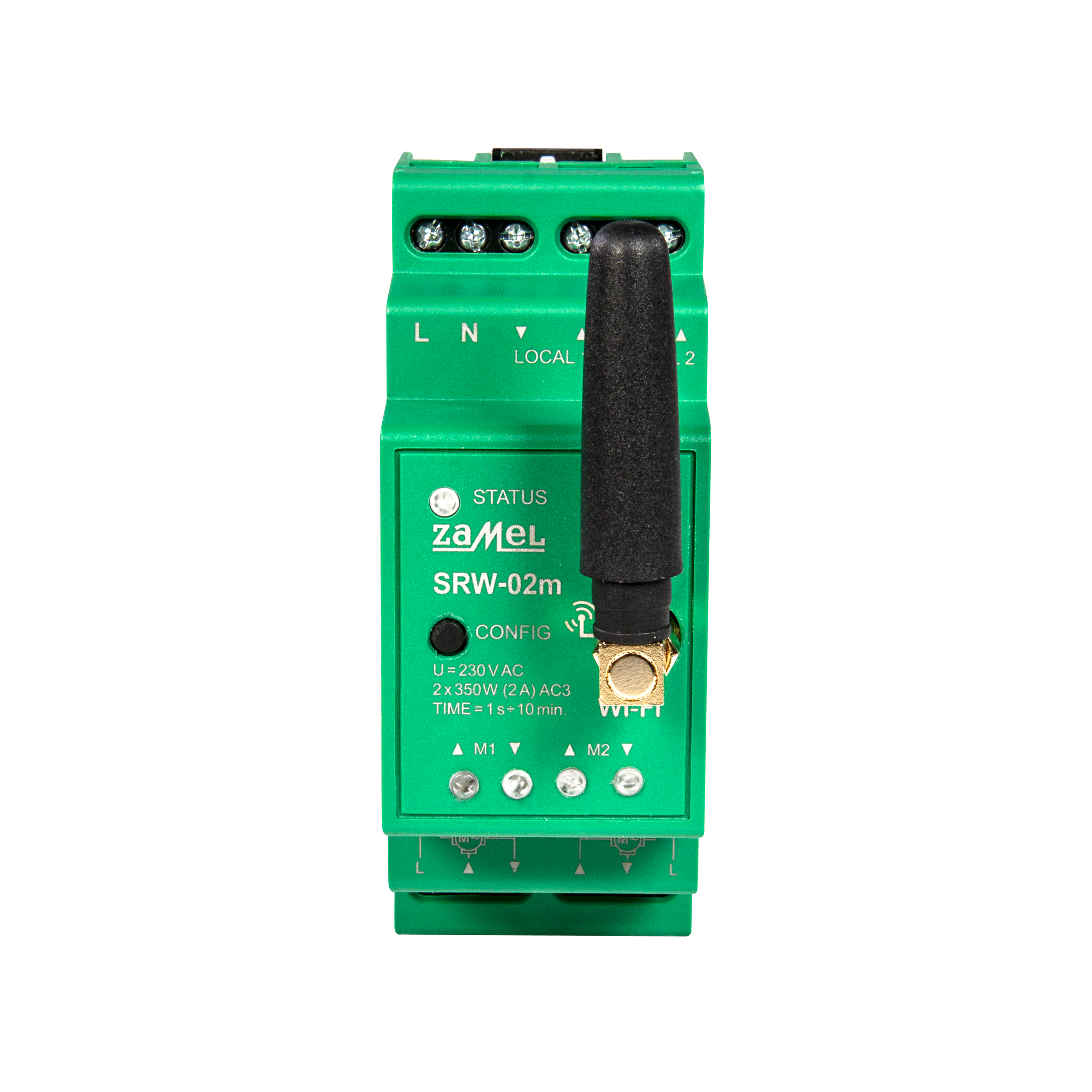 Sterownik 2-rolety modułowy Wi-Fi SRW-02M Zamel