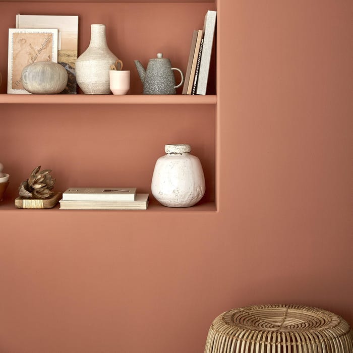 peinture rouge terracotta