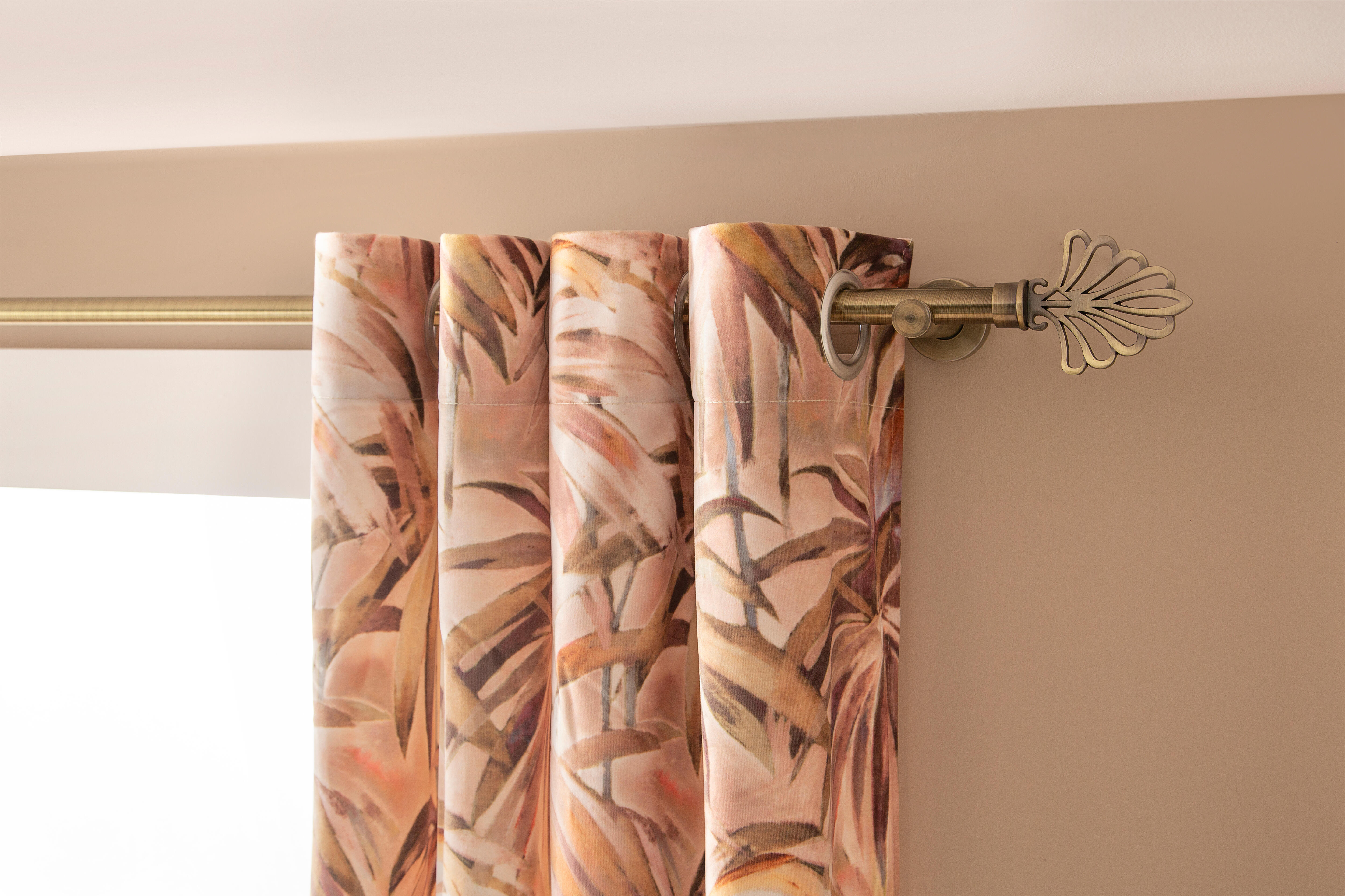 2 terminales palma metal d20 bronce inspire