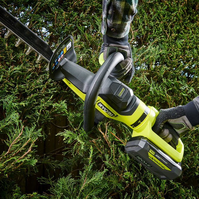 Taille-haie sans fil brushless RYOBI Ry36htx65a-0 36V, L.65 cm, sans batterie - 9