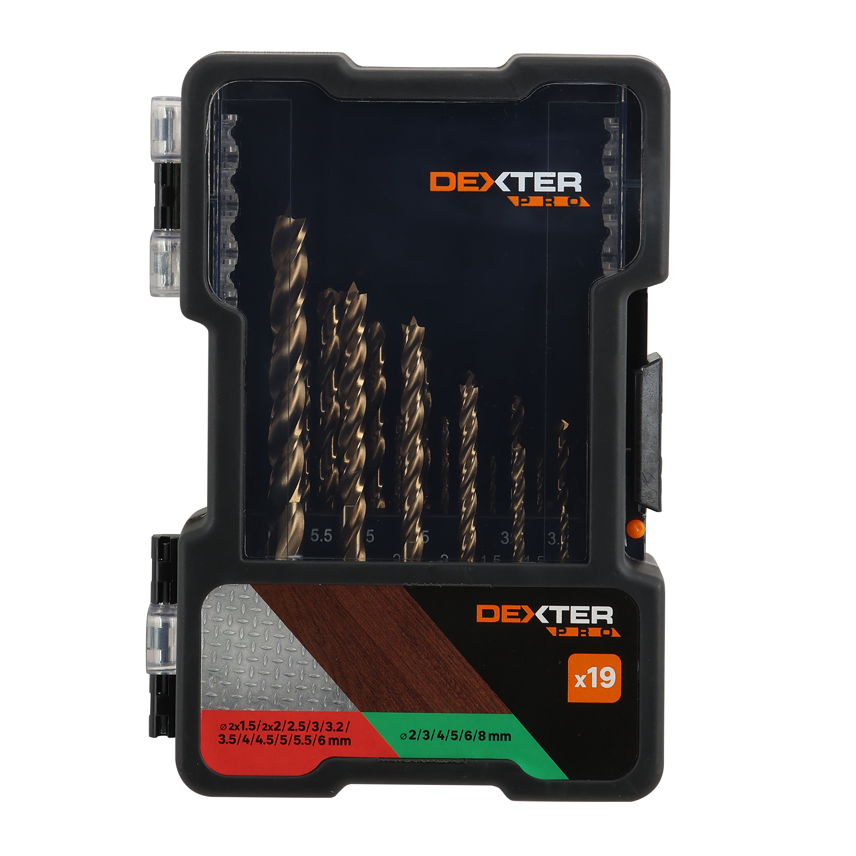 Assortiment de forets bois / métal DEXTER PRO - 12