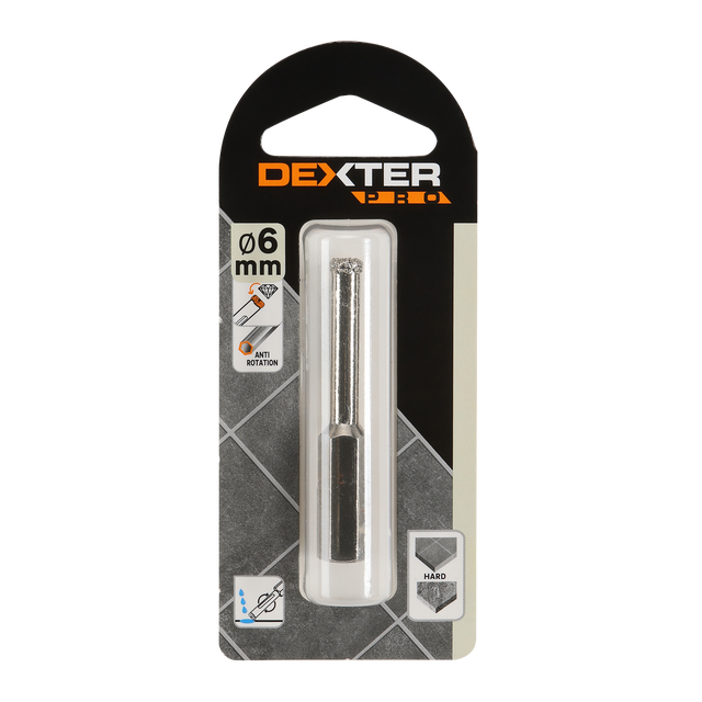 Broca para azulejo ø 6 mm x L.55 DEXTER PRO 