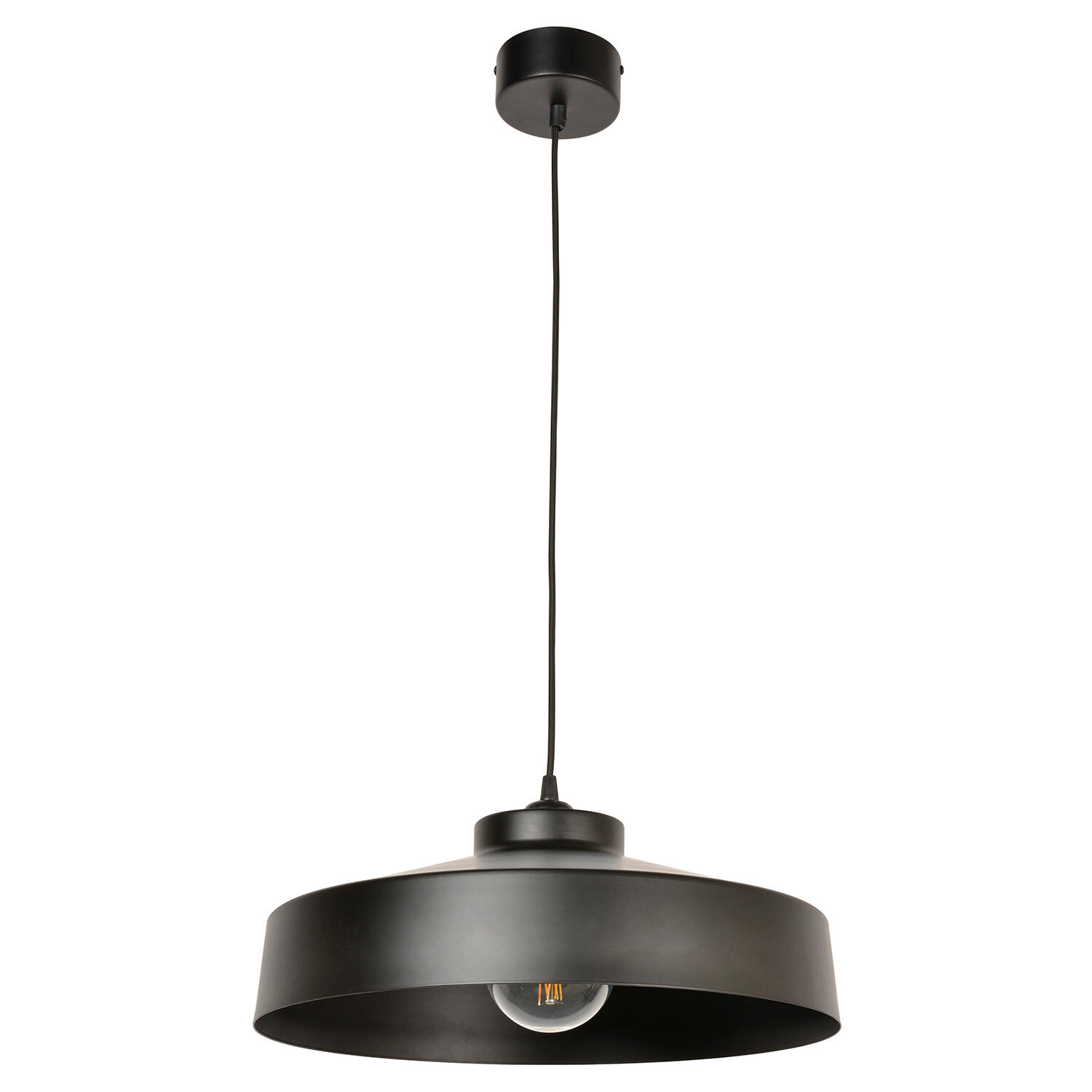Suspension Archi acier, noir, Diam.41 cm, E27 - 5