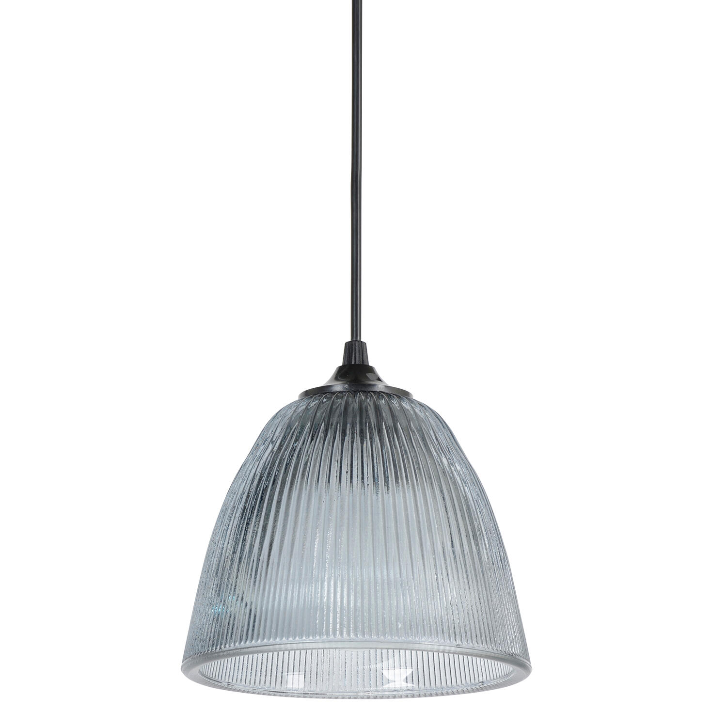 Suspension Ogive verre, anthracite, Diam.16 cm, E27 - 3