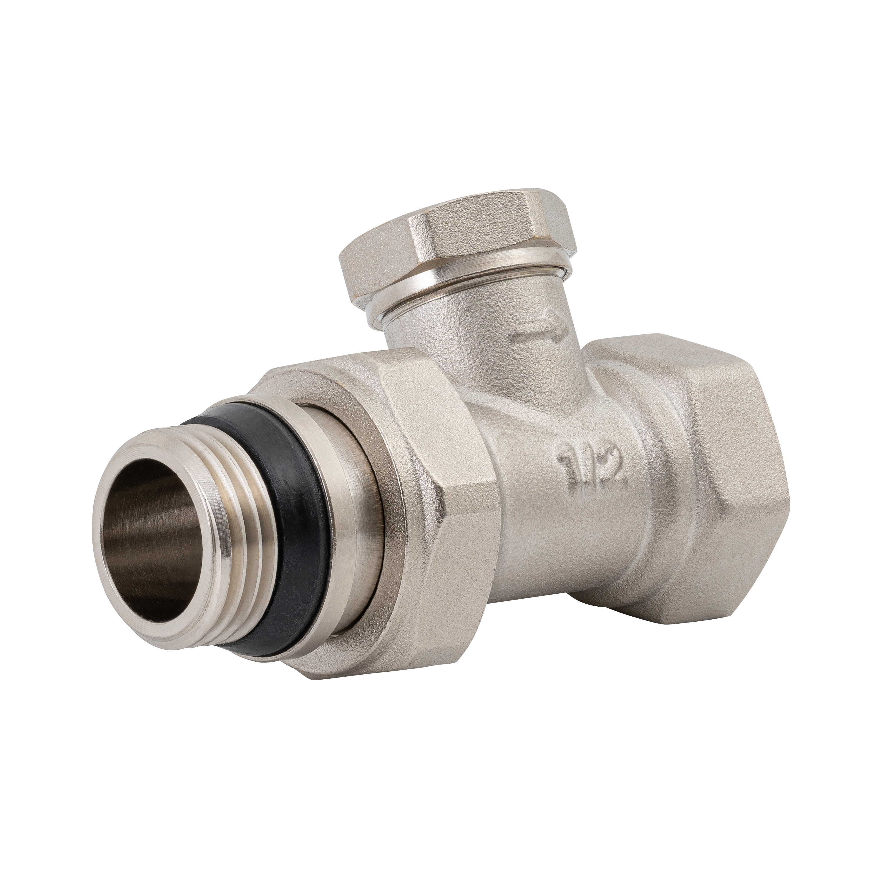 Zawór grzejnikowy powrotny PROSTY 1/2" EQUATION