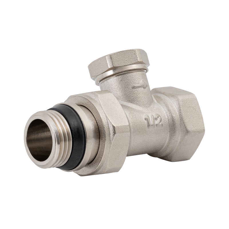 Zawór grzejnikowy powrotny PROSTY 1/2" EQUATION