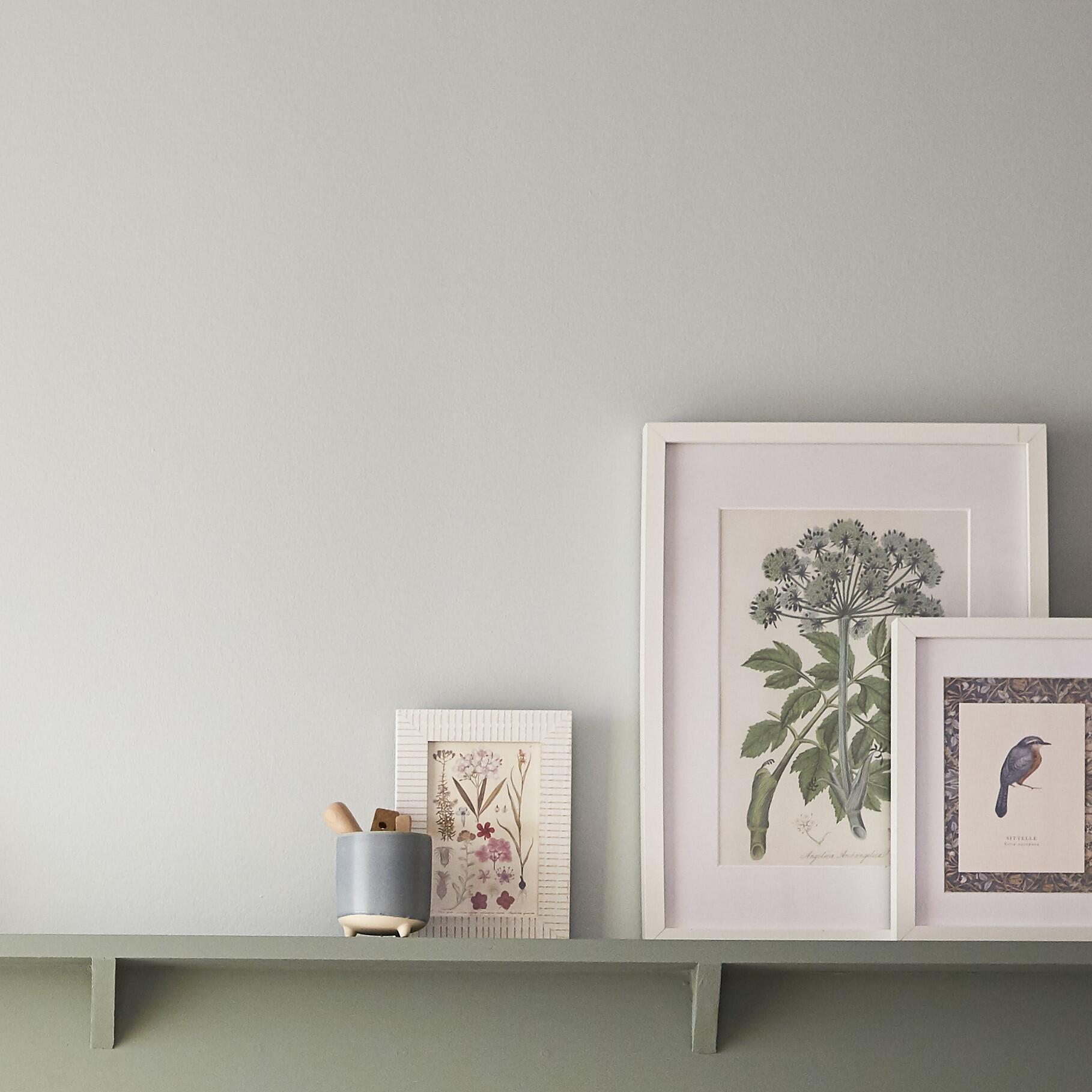 Peinture mur, boiserie vert celeste velours ENVIE Biosourcée 2L - 3