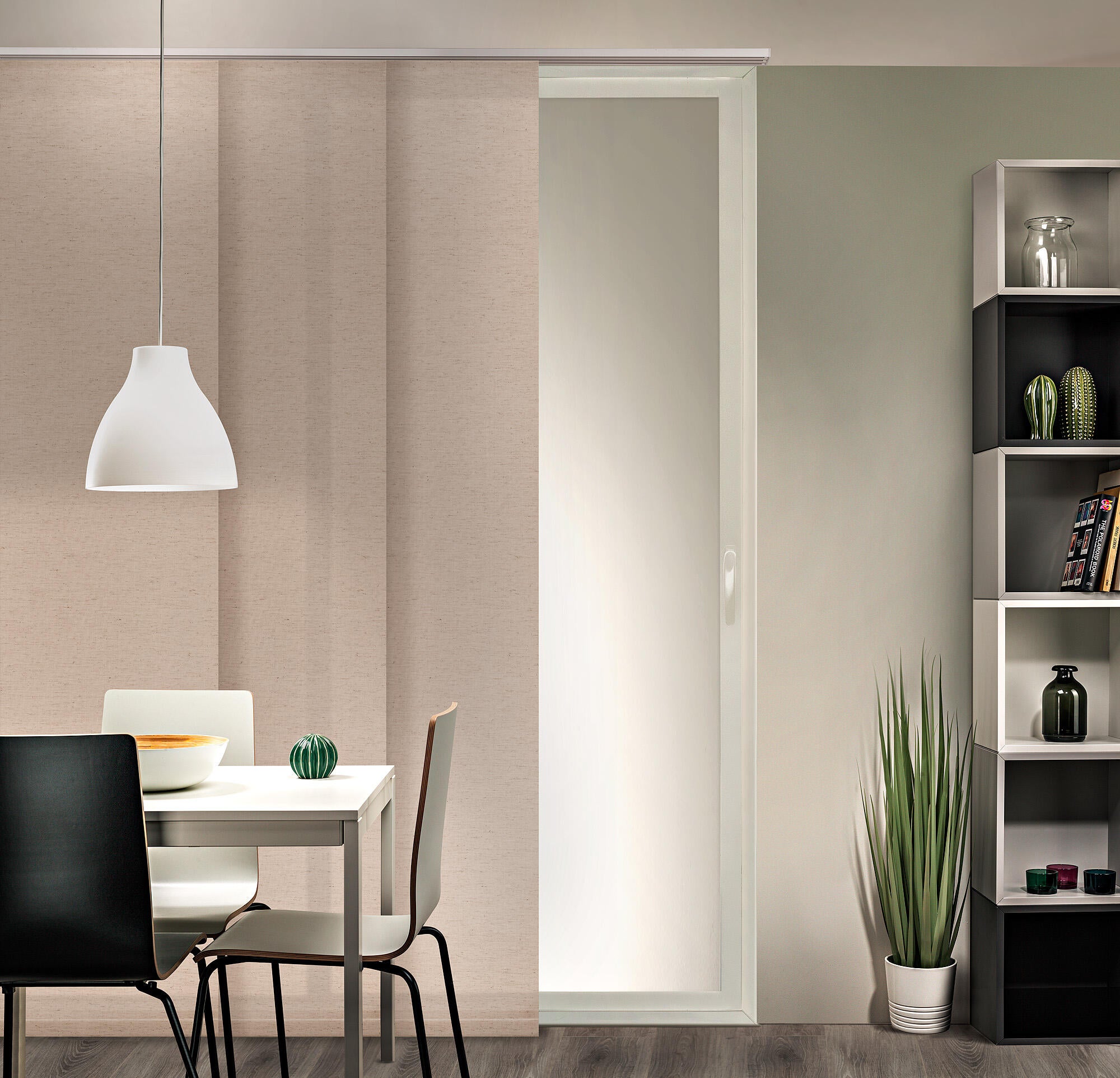 Panel japonés screen lino beige 50 x 270 cm