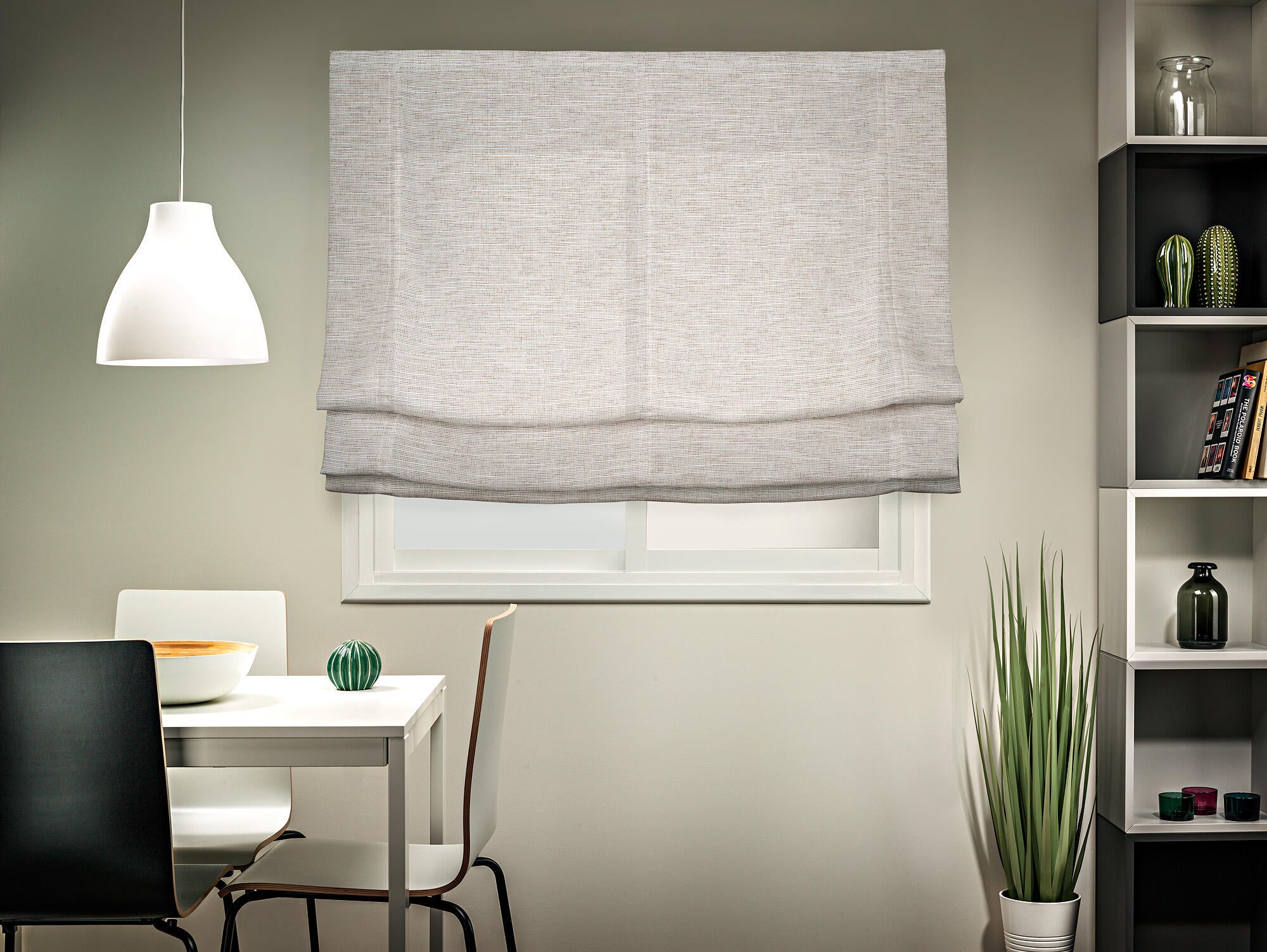 Estor plegable paqueto toscana beige de 90x175 cm