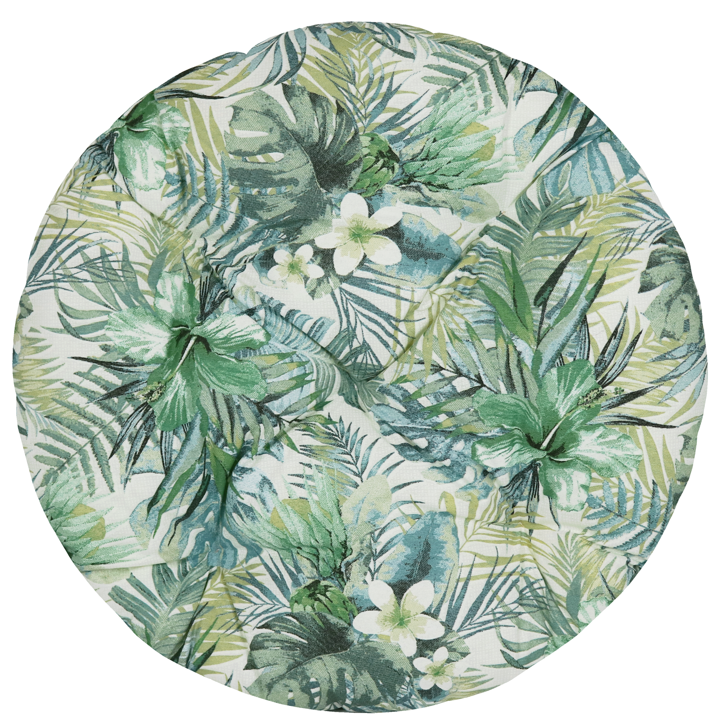 Poduszka na fotel, podłogę Brasil Jungle zielona 60