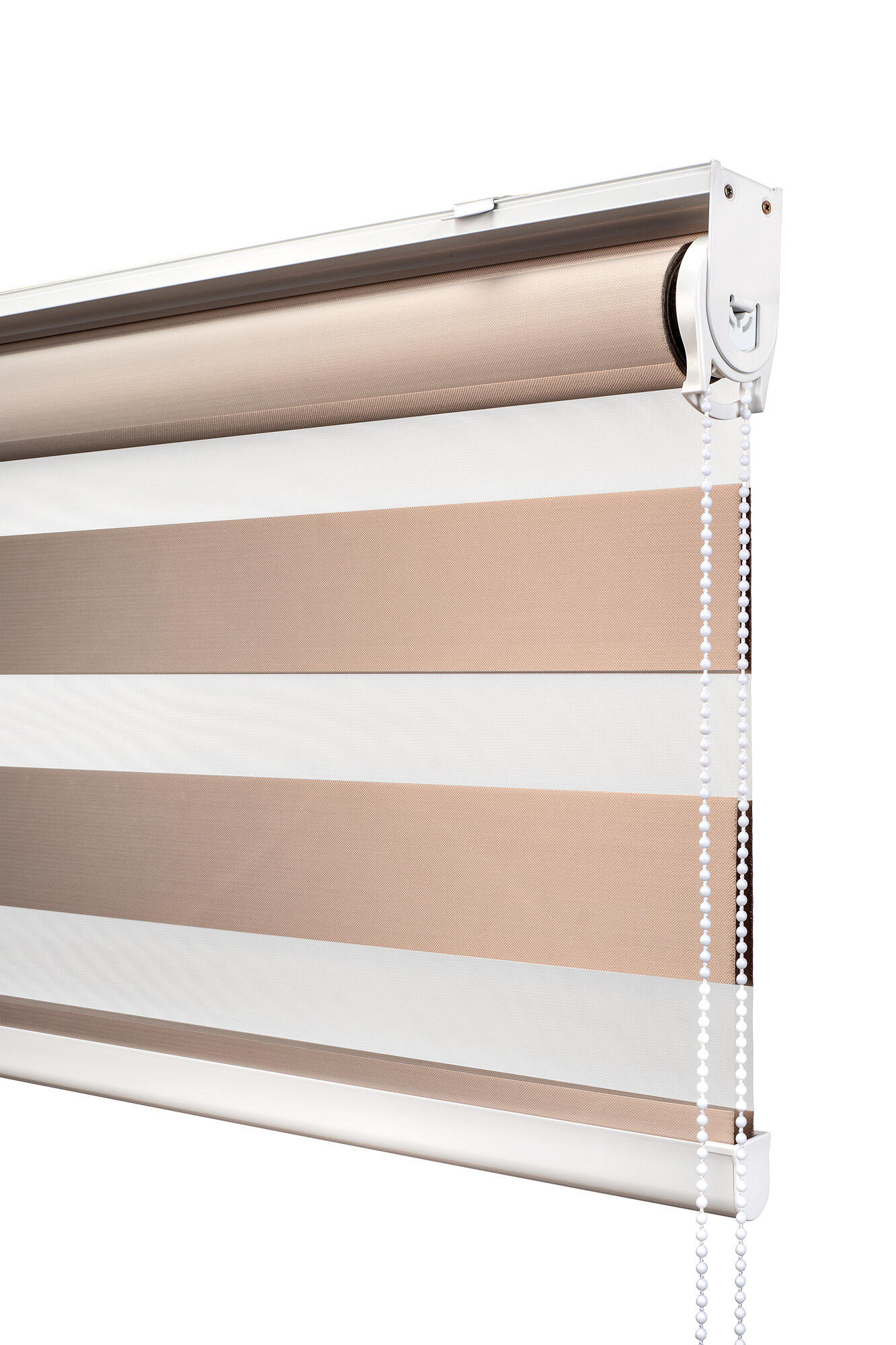 Estor enrollable noche/día oslo beige de 90x250cm