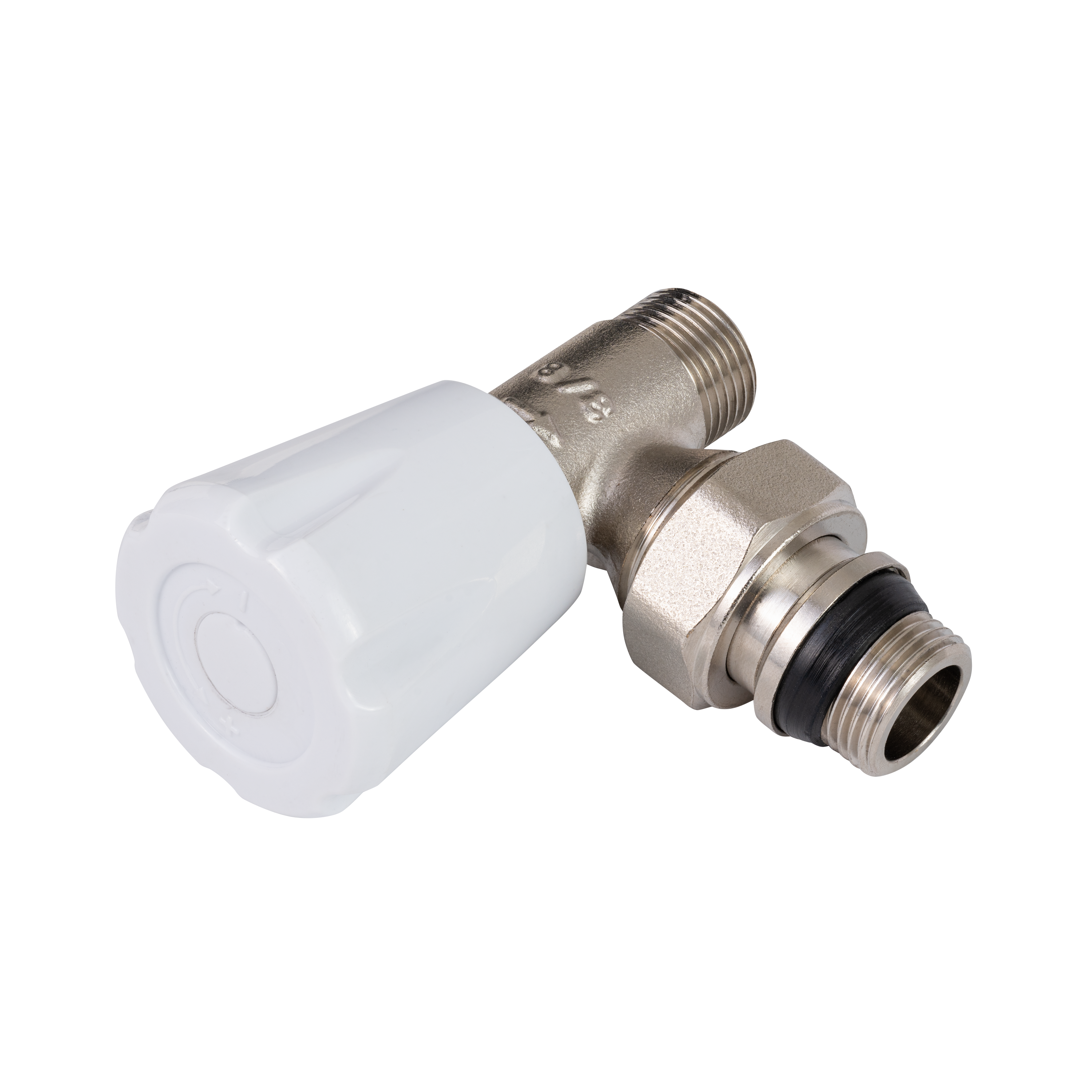 Valvula escuadra de compresión de 3/8