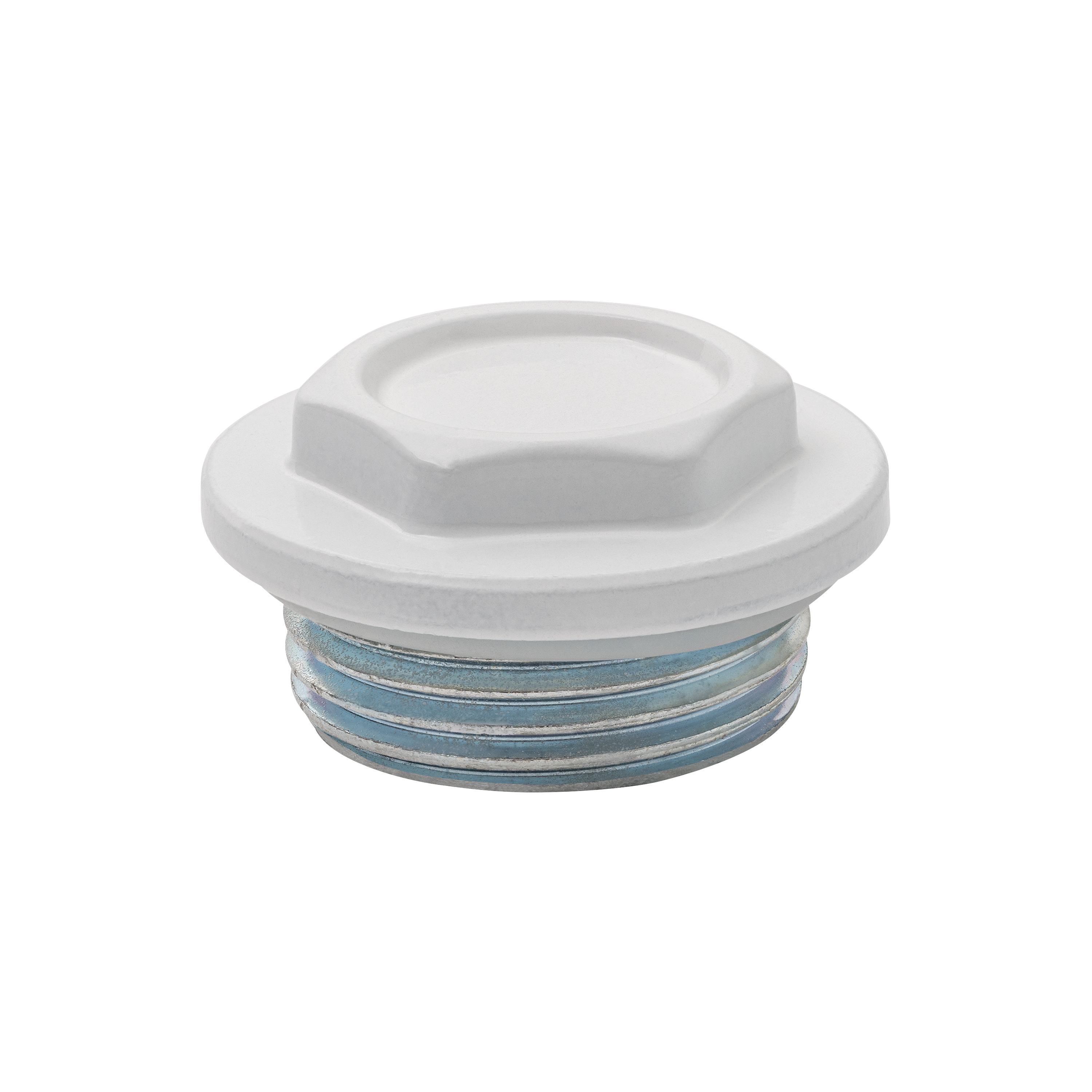 Tampão 1” 26/34 MM macho direito branco Equation - 2