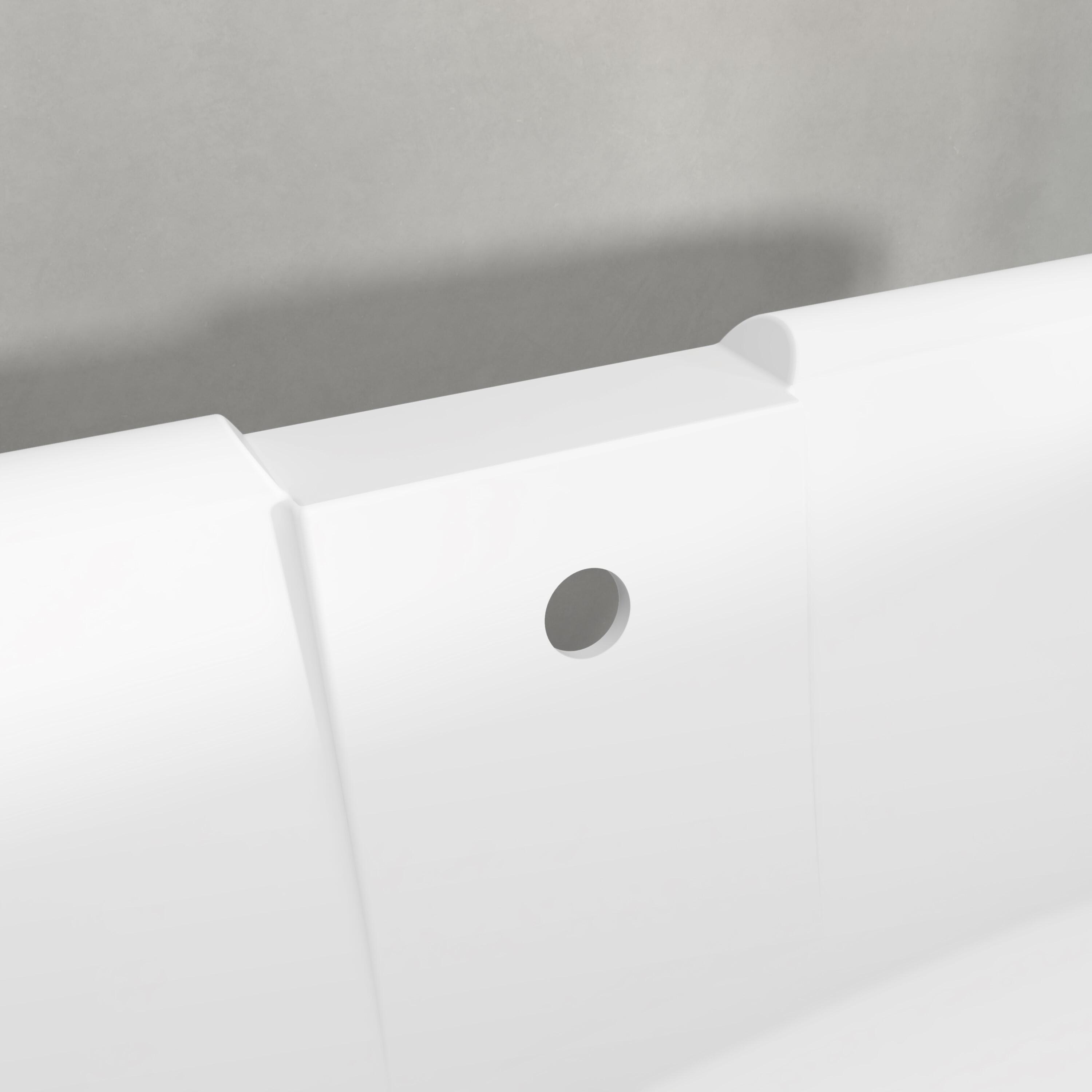 Baignoire îlot l.80 x L.175 cm blanc patte de lion Charleston, LG INDUSTRIES - 7