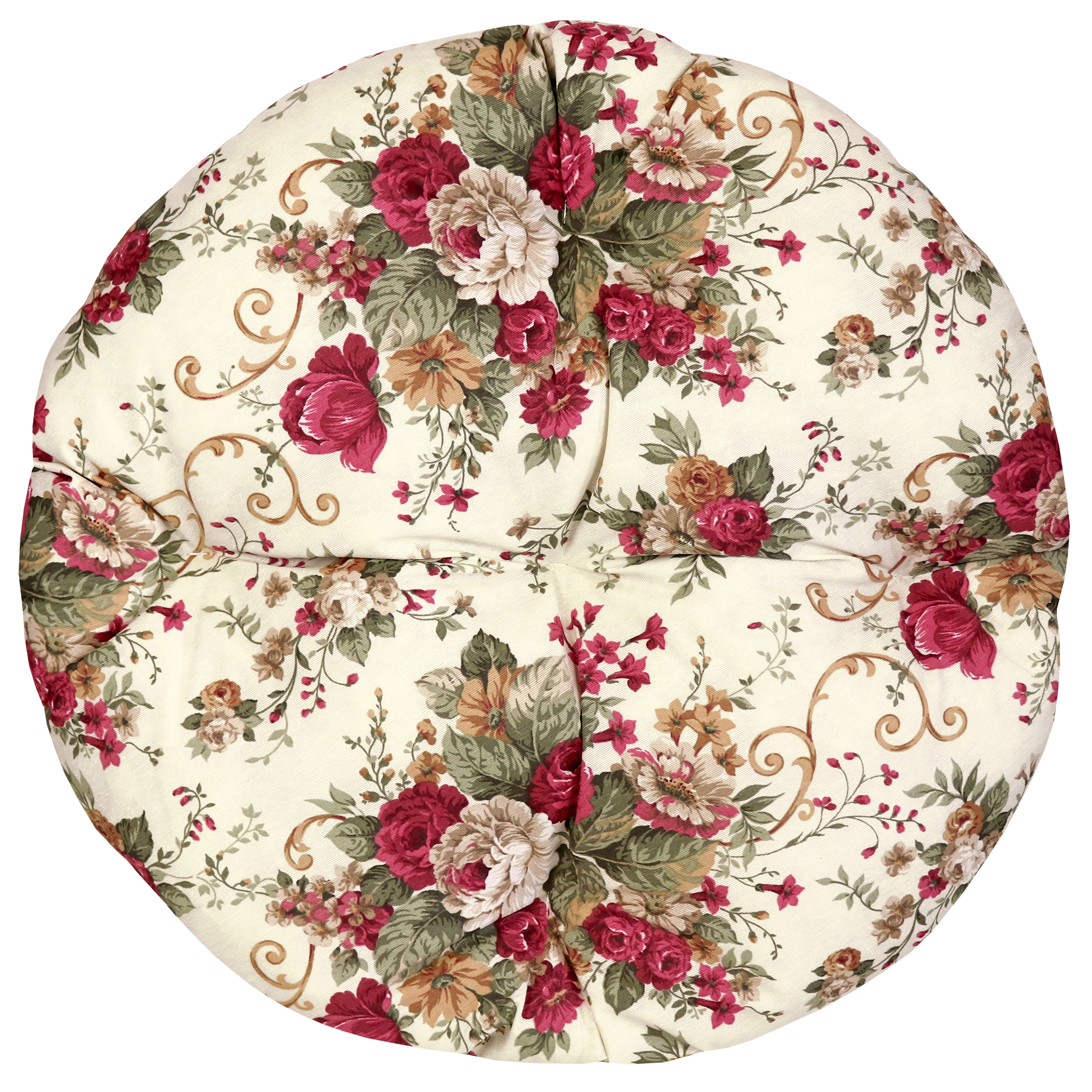 Poduszka na fotel, podłogę Brasil Rosa czerwona 60