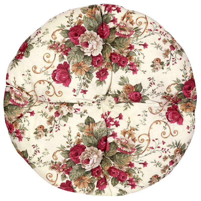 Poduszka na fotel, podłogę Brasil Rosa czerwona 60